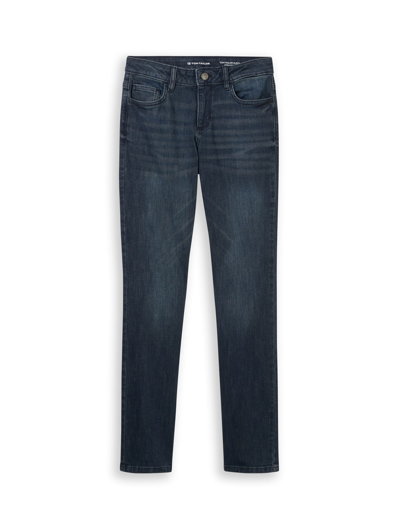 TOM TAILOR Straight-Jeans Jeanshosen TTALEXA STRAIGHT Jeans – Bild 3 von 5