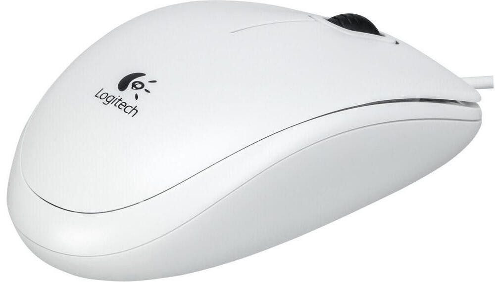 Logitech Logitech B100 weiß ergonomische Maus von Logitech