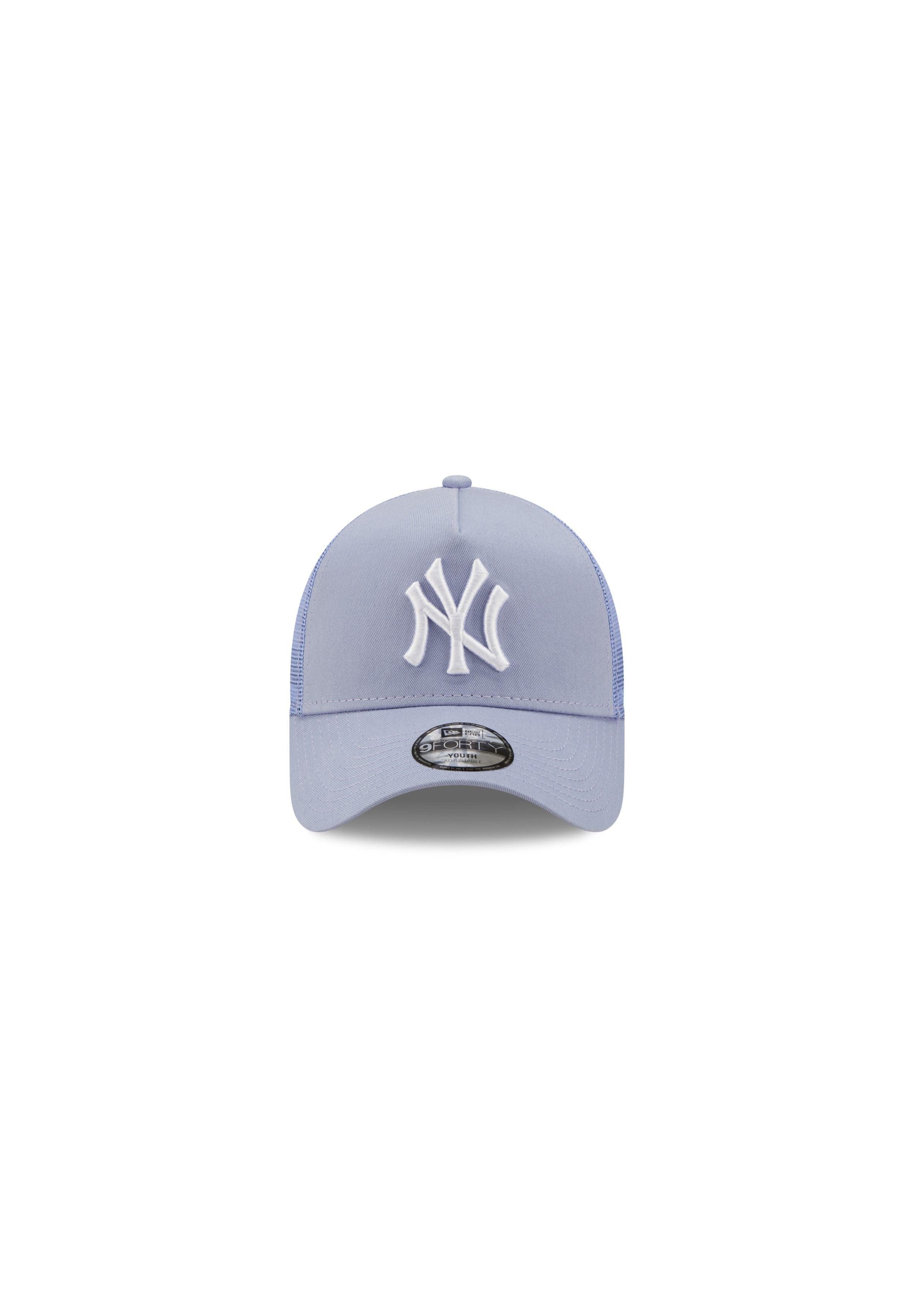 New Era Baseball Cap New York Yankees MLB Tonal Mesh 9Forty Iris Flower Kids A-Frame Adjust (1-St)