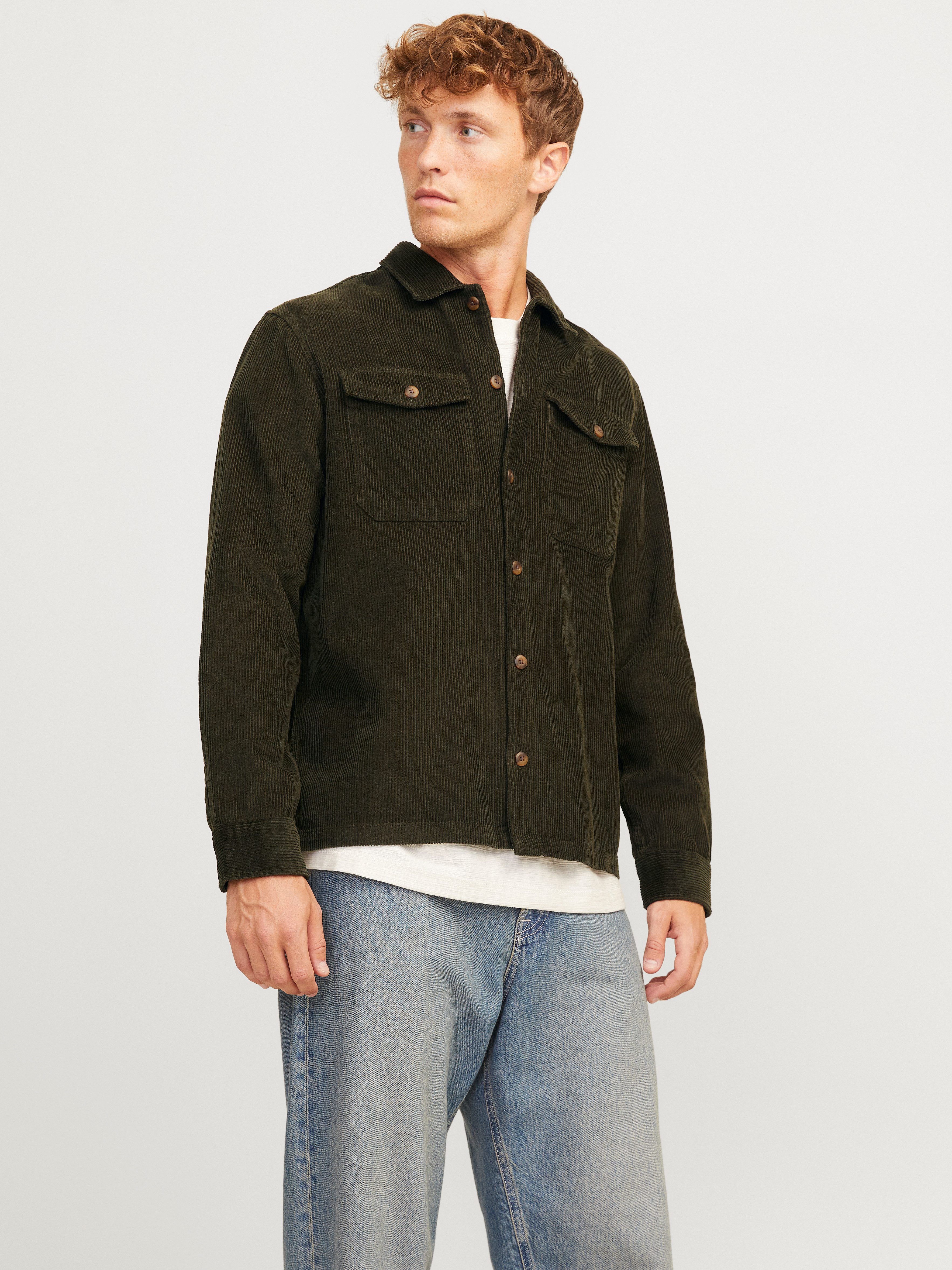 Jack & Jones Langarmhemd JJEEDDIE CORDUROY günstig online kaufen