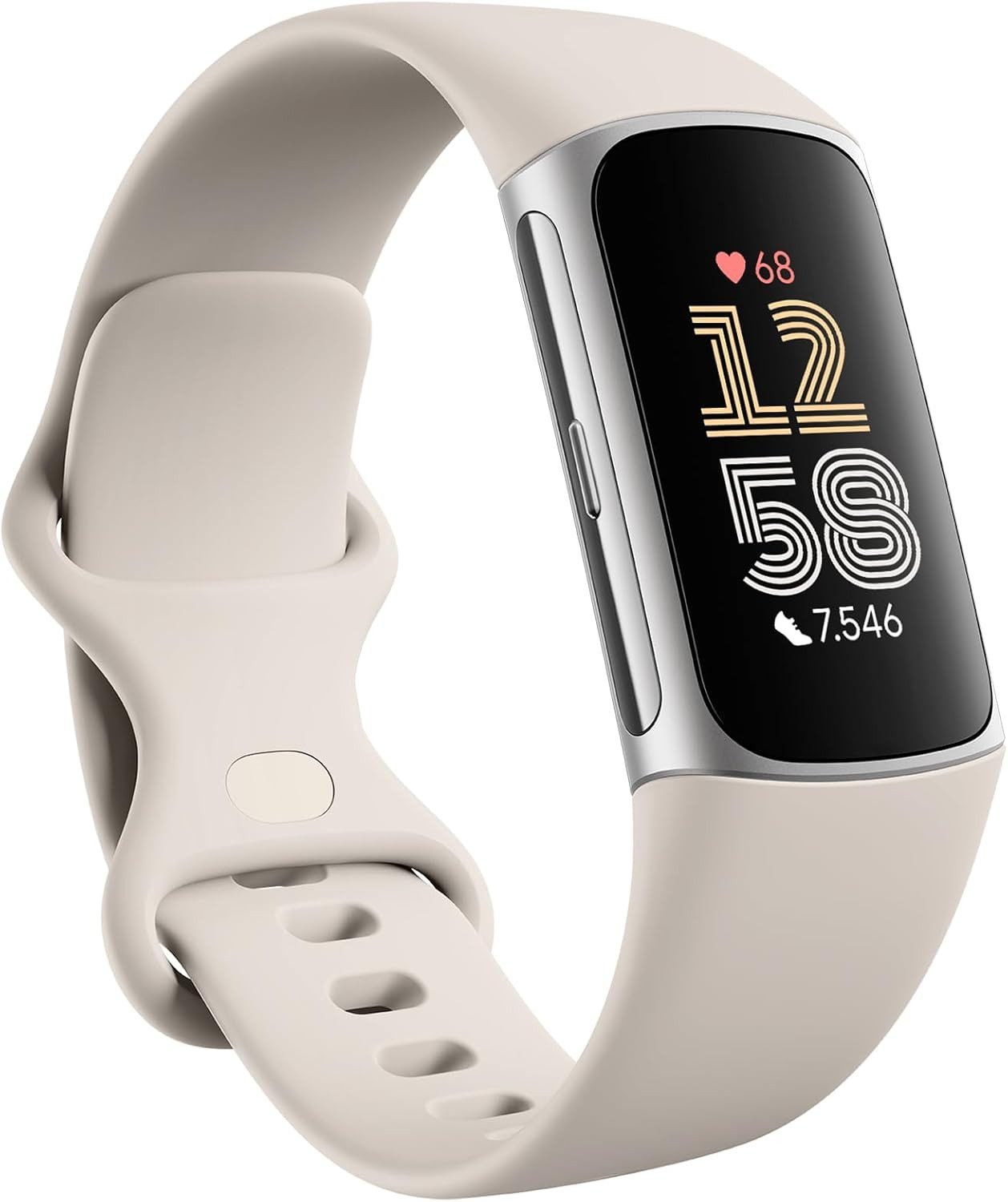 fitbit Fitness-Tracker Charge 6, Fitness Tracker, EKG-Messung, GPS, OLED, wasserdicht