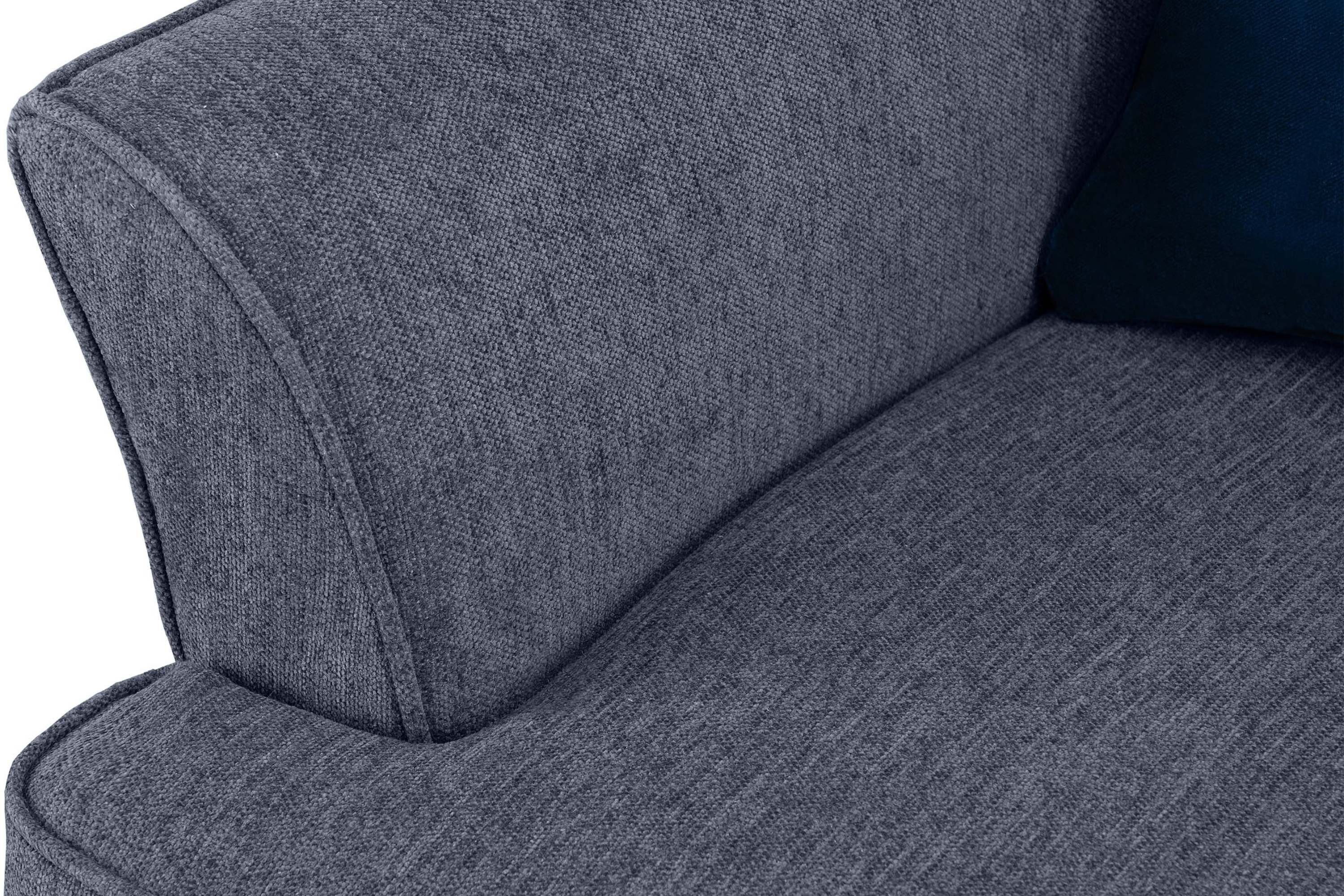 Konsimo Ohrensessel hohe STRALIS Design, Sessel, Kissen Füße, inklusive dekorativem zeitloses
