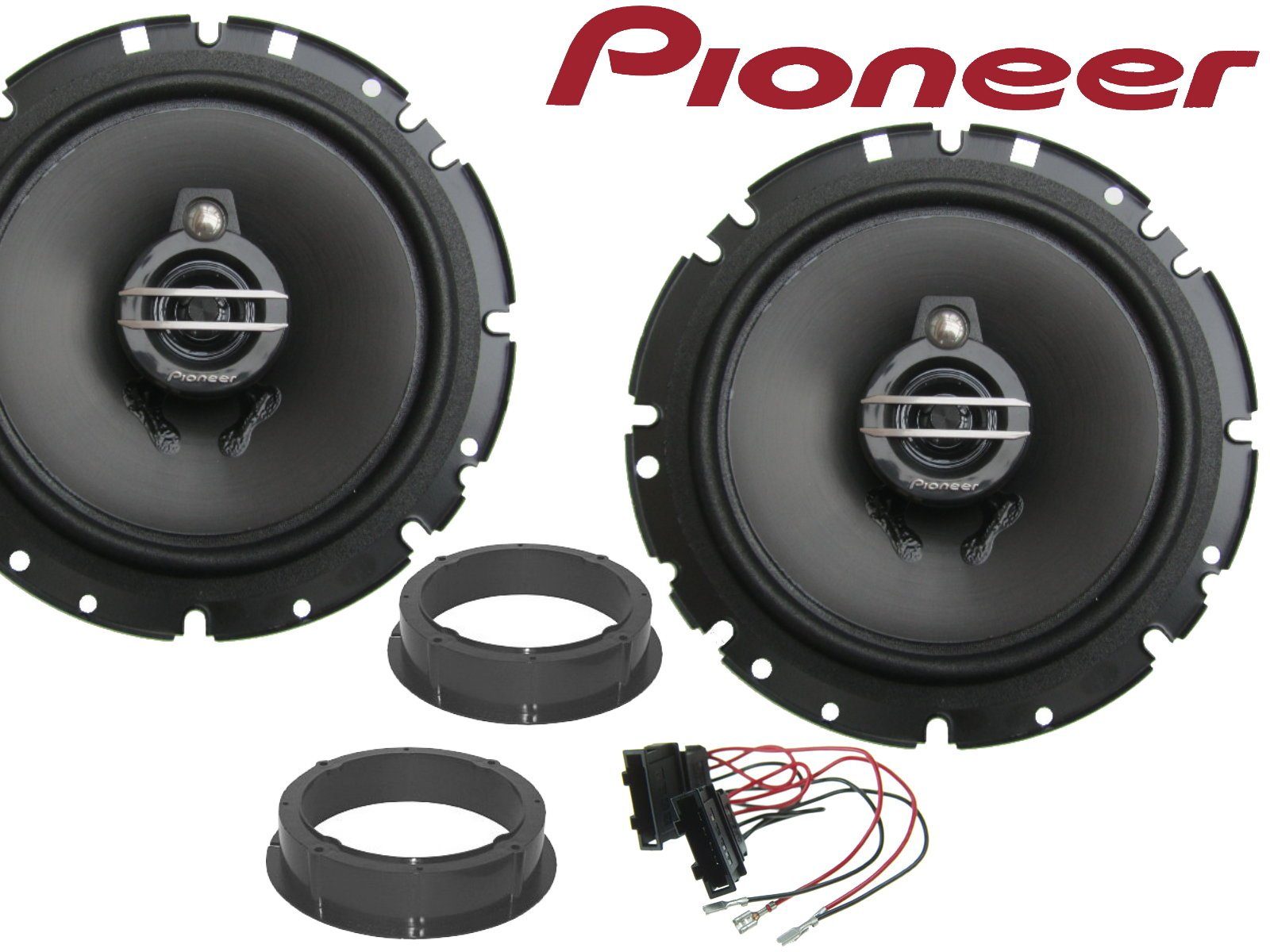 DSX Pioneer 3wege passend für VW Passat B6 B7 B8 ab 20 Auto-Lautsprecher (40 W)