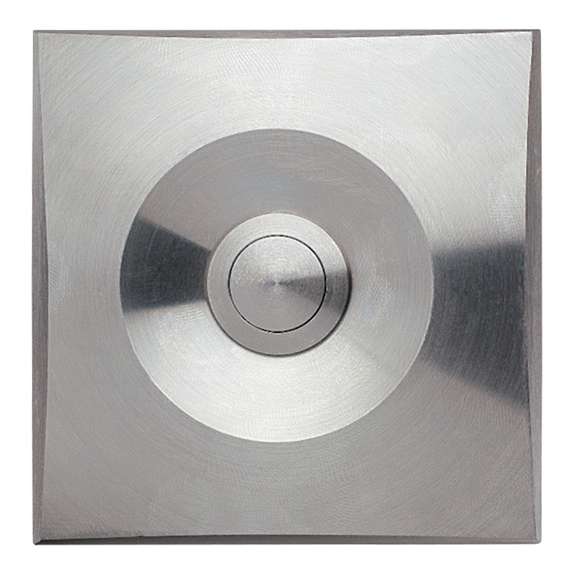 GROTHE Schalter Grothe Etagenplatte 82x82mm, Edelstahl ETA S 200