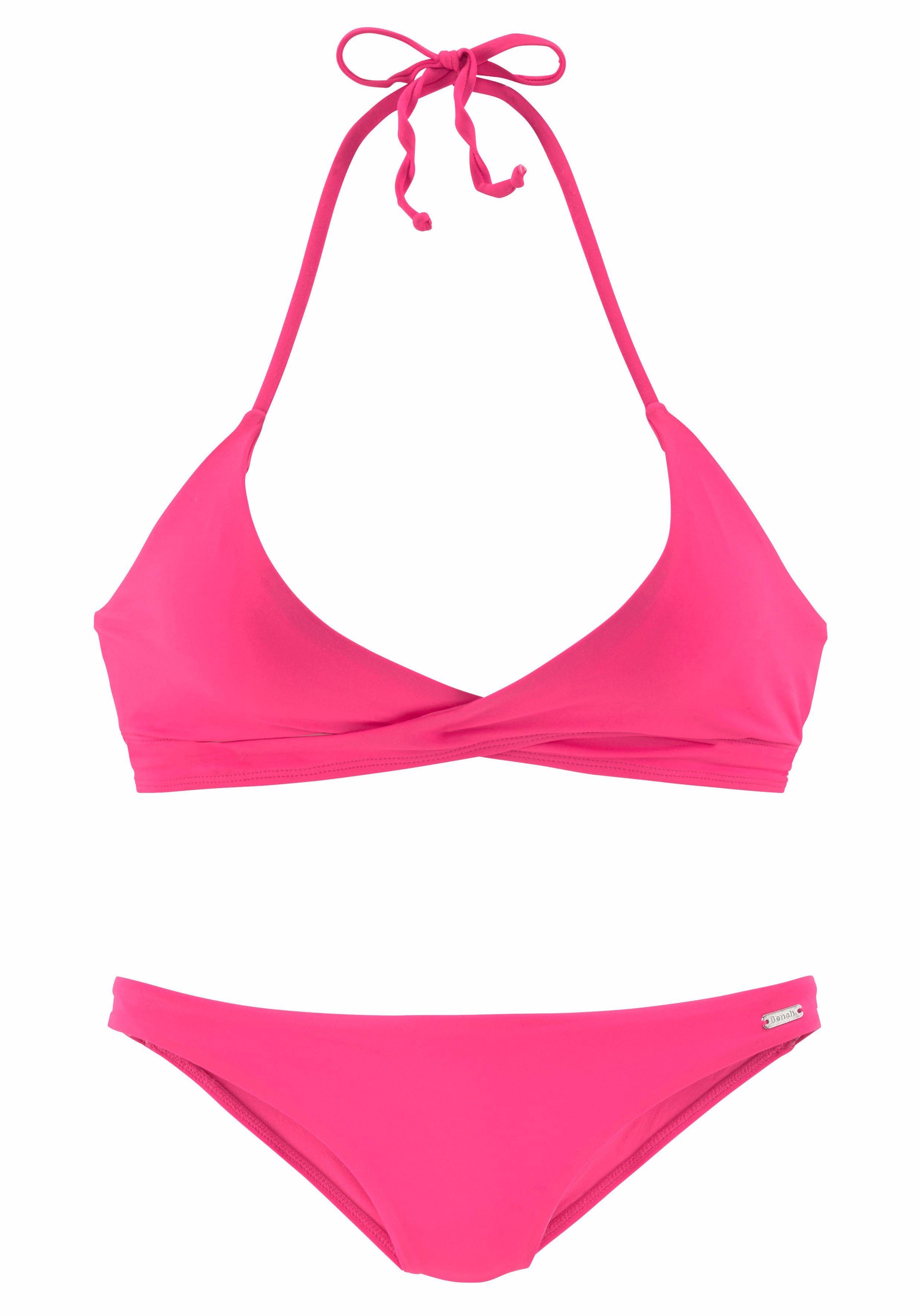 Bench. Triangel-Bikini in Wickeloptik günstig online kaufen