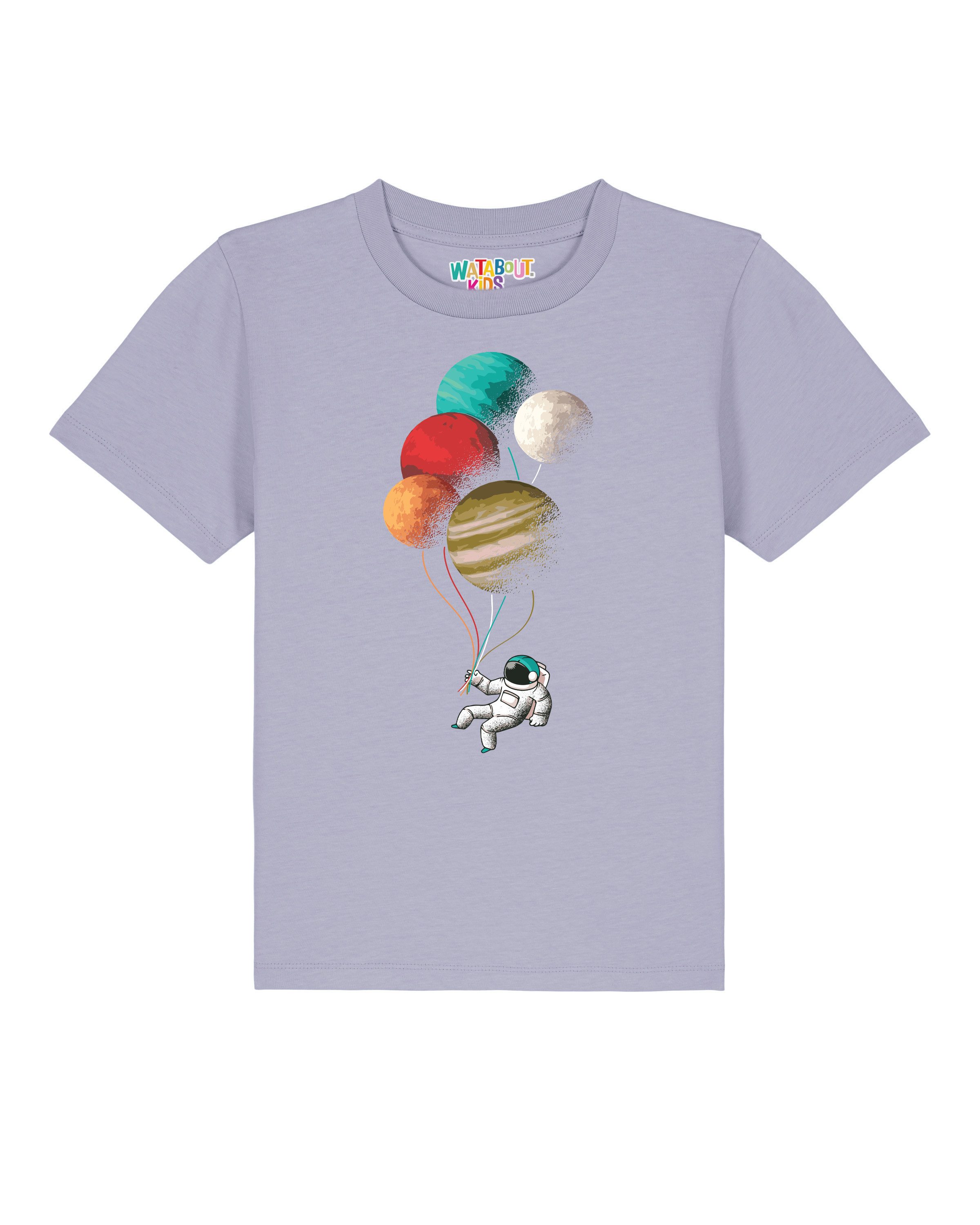wat? Apparel T-Shirt Balloon Spaceman