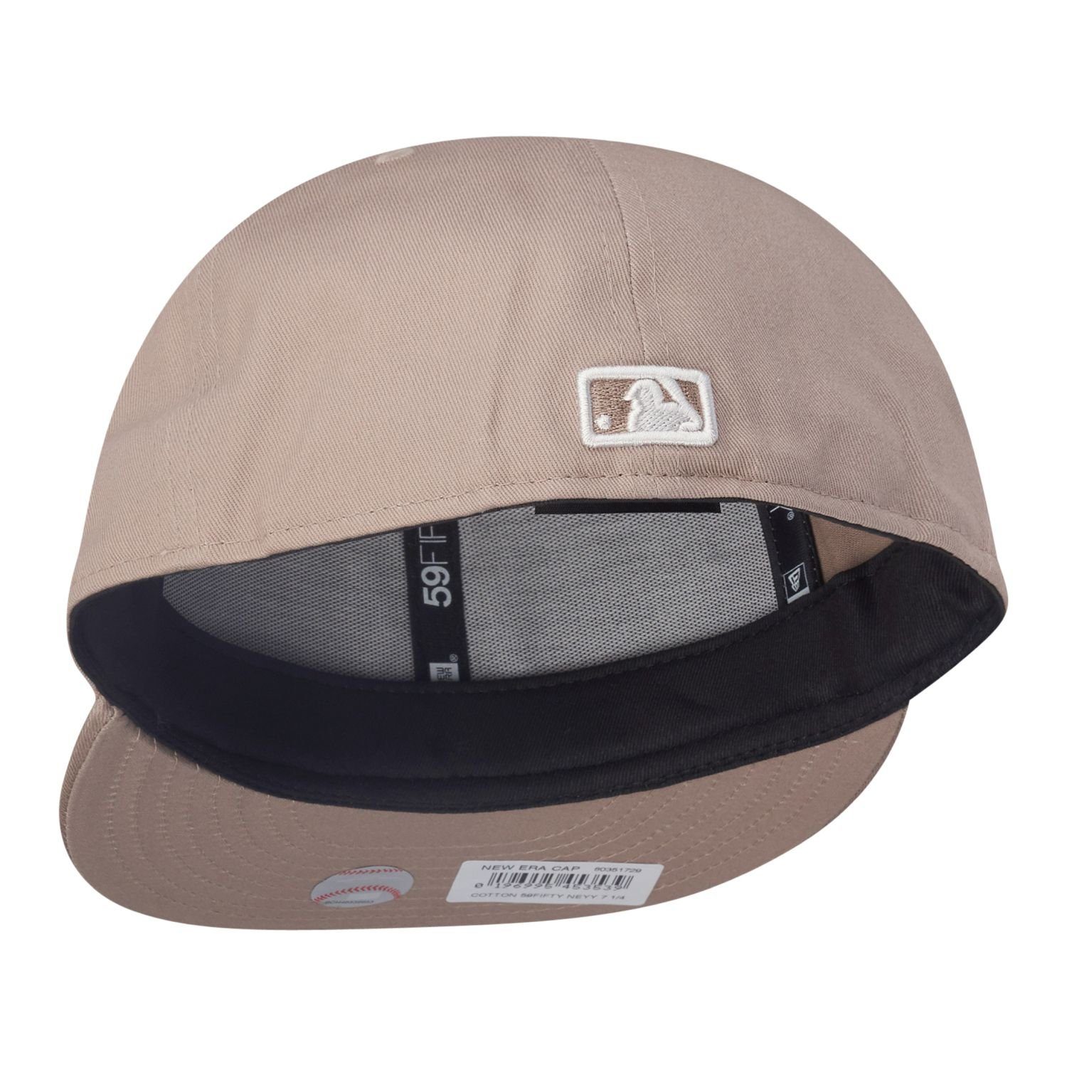 New Era Fitted Cap 59Fifty New York Yankees ash brown