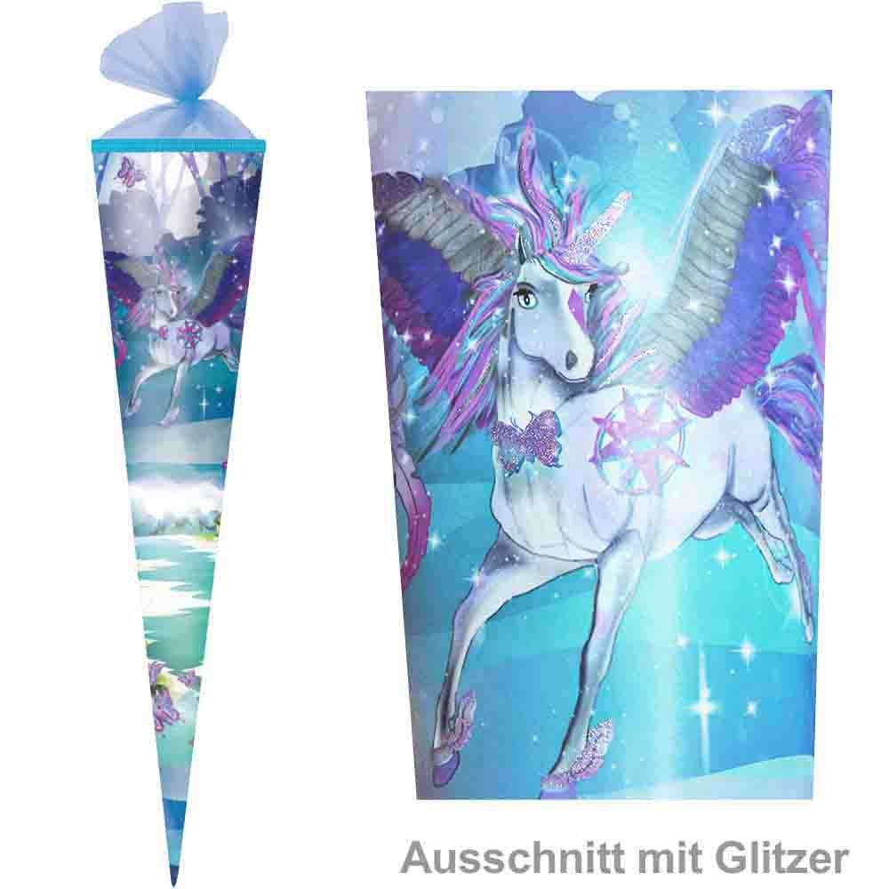 Herlitz Schultüte 70 cm Mädchen veredelt Magic Unicorn