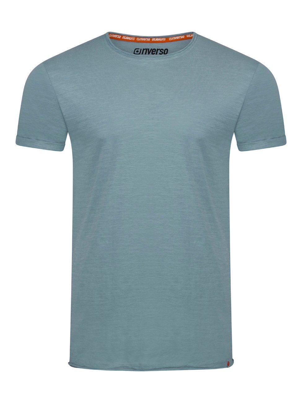 riverso T-Shirt Herren Basic Shirt RIVLenny Regular Fit (1-tlg) Kurzarm Tee Shirt mit Rundhalsausschnitt aus 100% Baumwolle