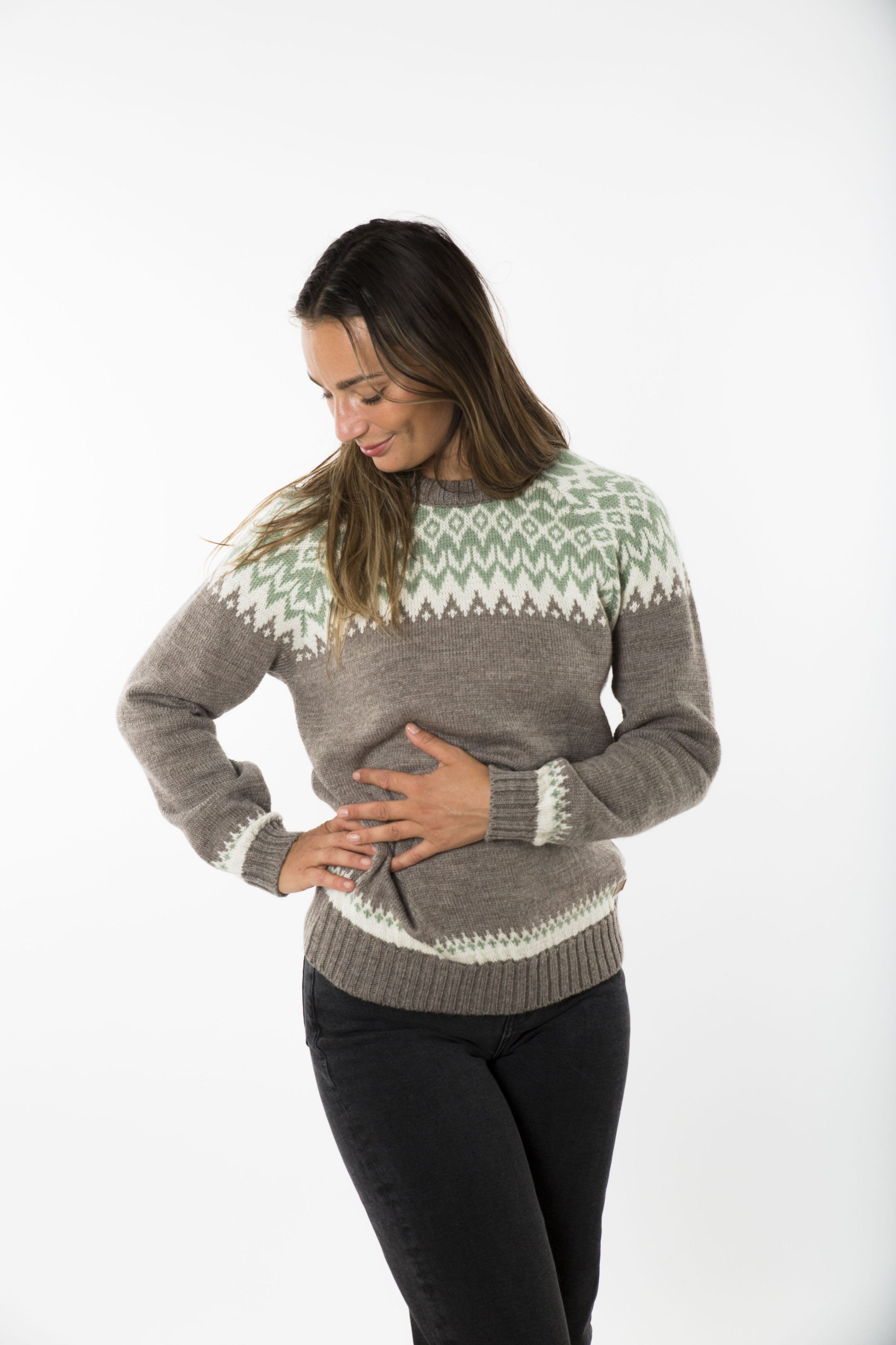 Fuza Wool of Denmark Wollpullover Fuza Wool of Denmark Damen Damen Helga Wollpullover