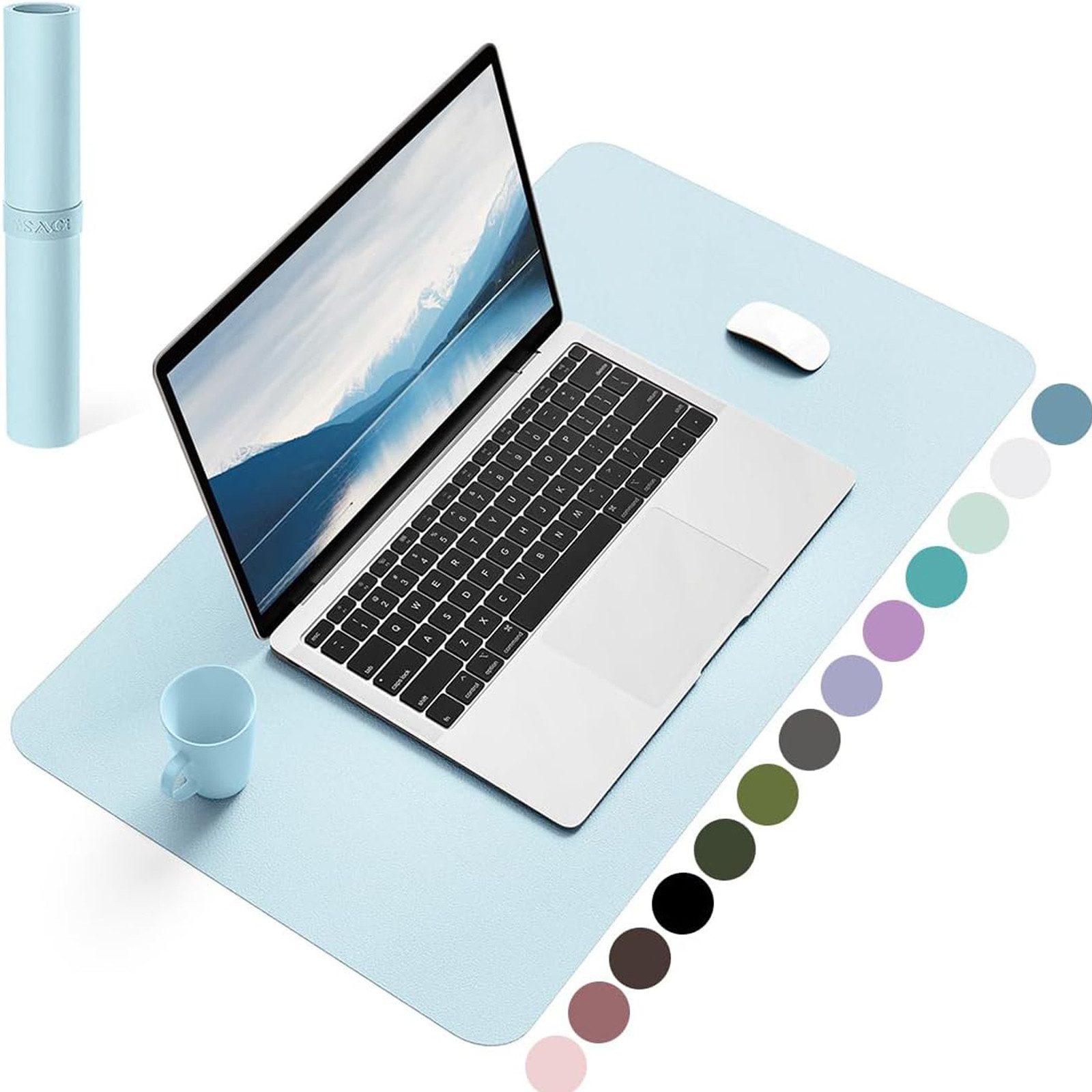 REDOM Schreibtischunterlage 80x40 cm Schreibtischunterlage Mauspad, (für Homeoffice Büro Laptoptisch Arbeitsfläche, 1 tlg., Multifunktionales Office Laptop Schreibunterlag)