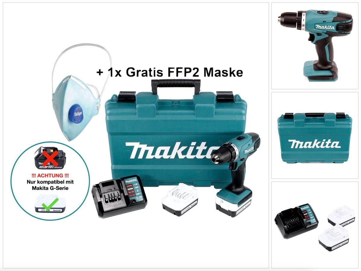 Makita Akku Bohrschrauber 14 4 V 1 5 Ah www.otto.de