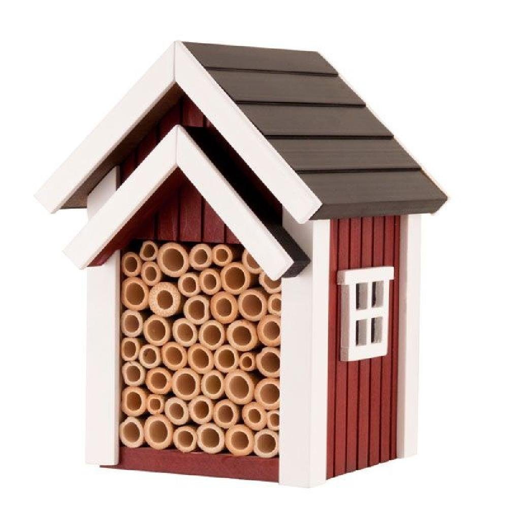 Vogelhaus Bienen-Hotel Rot