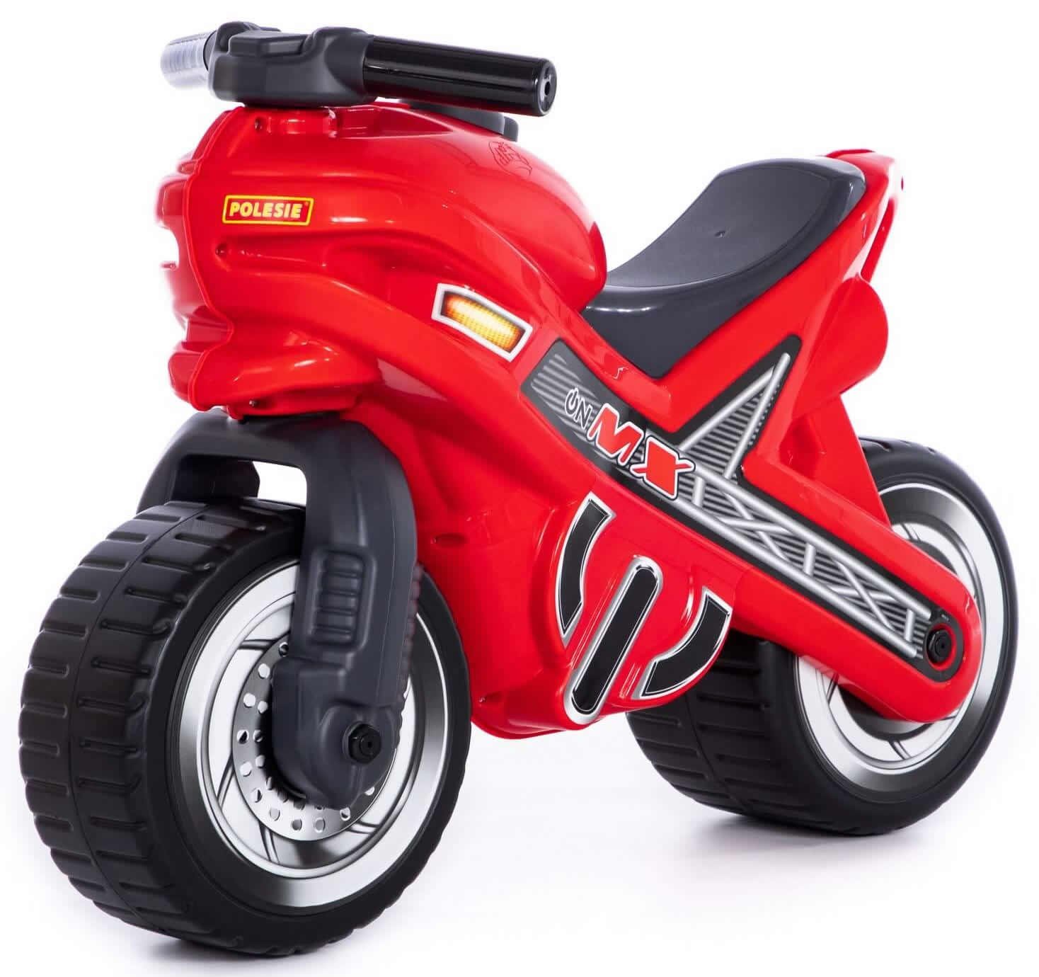 Rutschmotorrad Motorrad Rutscher MX-ON Kinder Fahrzeug Laufrad Lauflernrad rot