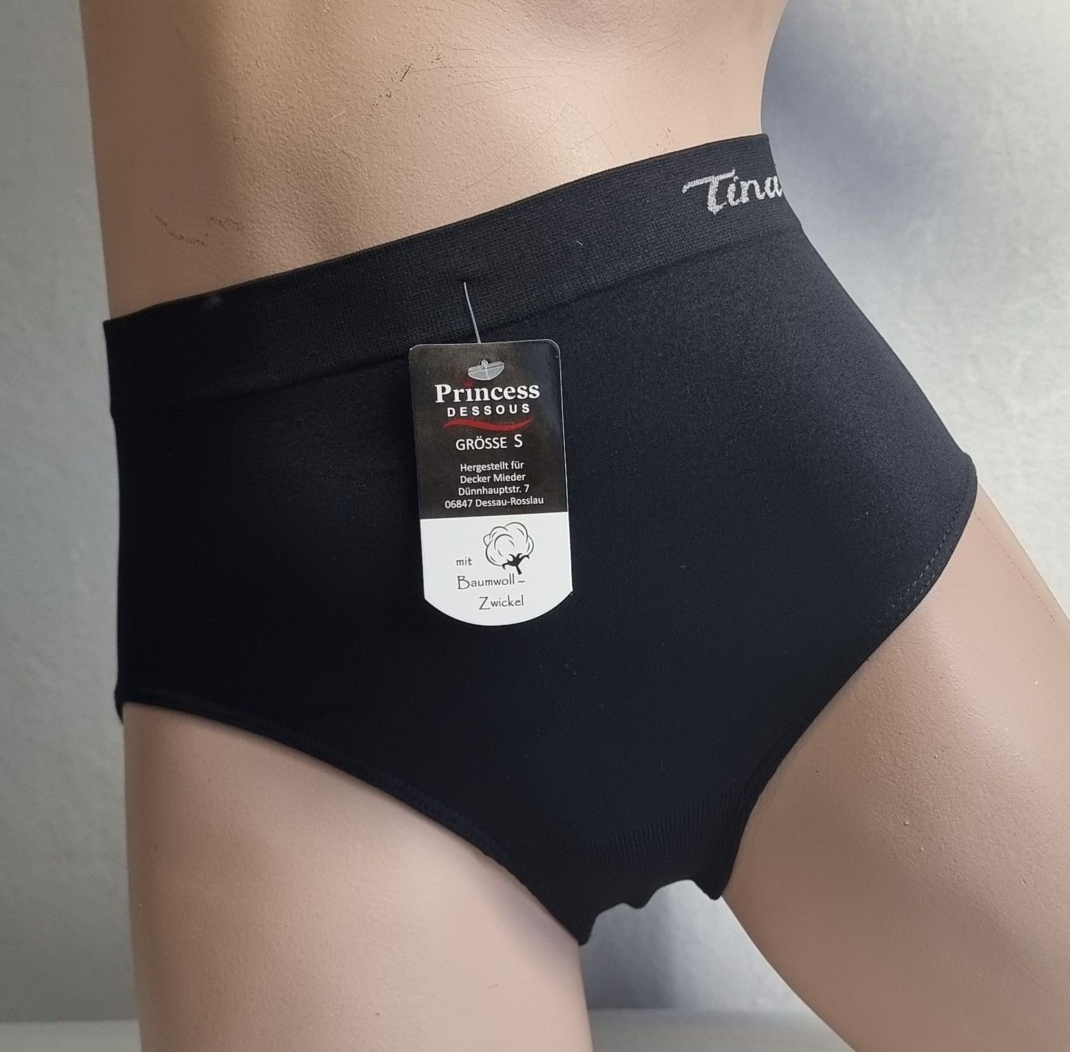 Dekker Hüftslip Hüftslip Wäschebund ohne mit Logoschriftzug Seamless Nähte Pack) 3er am Packung, super elastisch Damen \