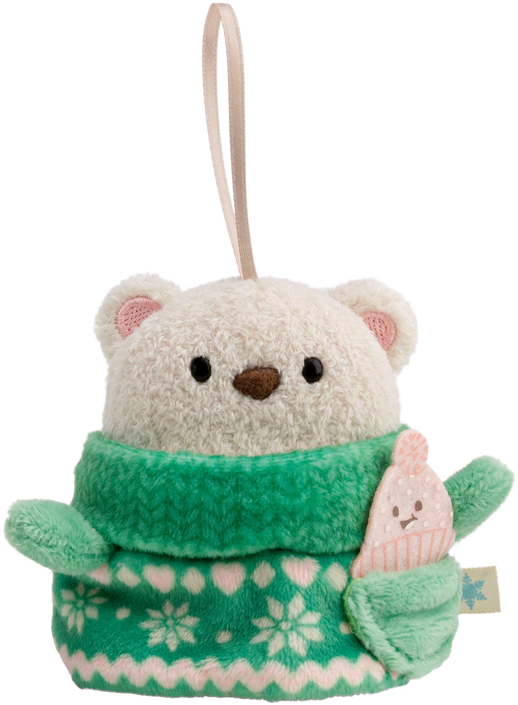 Nici Kuscheltier mymochi, Set Bär Snono 8cm mit Mütze & Sweaterkostüm (Set), in Geschenkbox