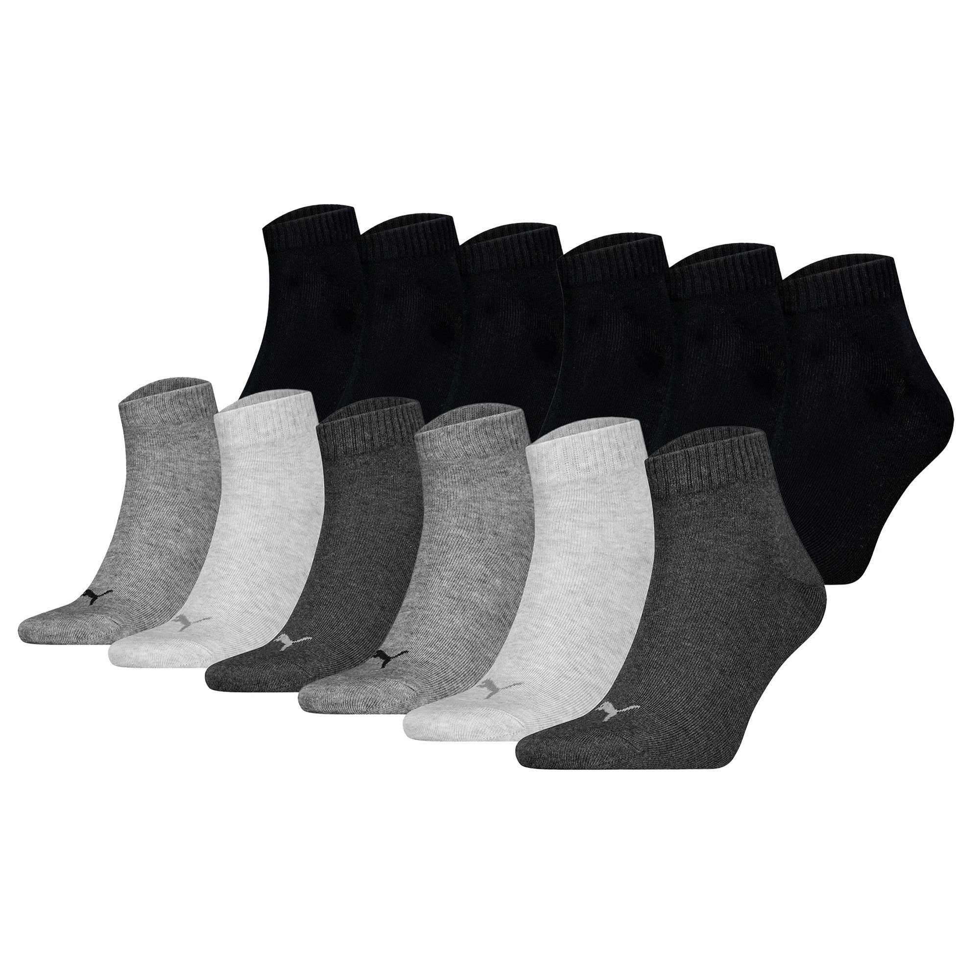 PUMA Sneakersocken Unisex Socken 12er Pack Baumwolle (Packung, 12er Pack)