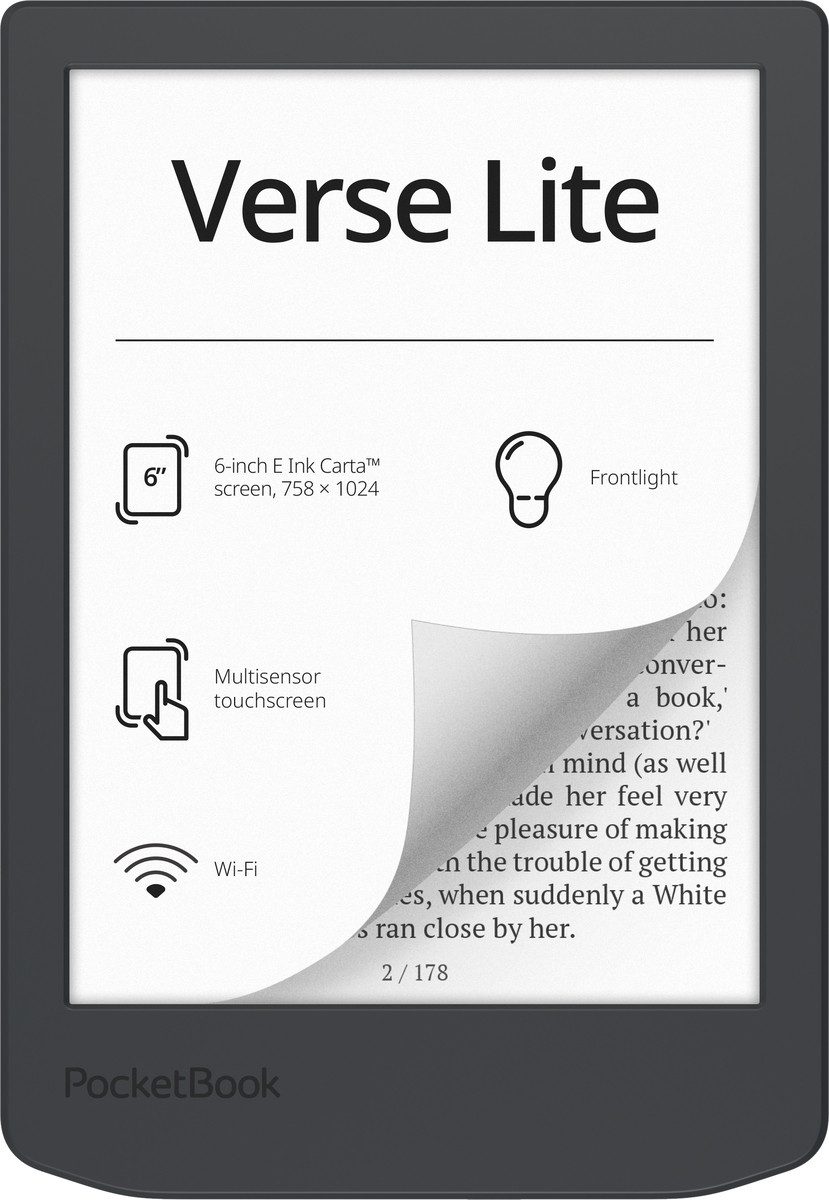 PocketBook PocketBook Verse Lite E-Book (6", WLAN, DACH-Version)