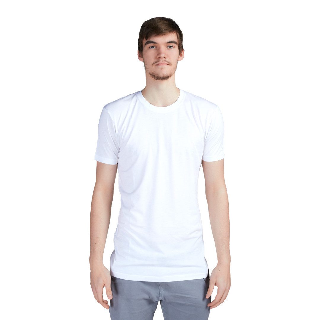 LANGER JUNG T-Shirt slim fit extra lang (2er-Pack) Unifarbe