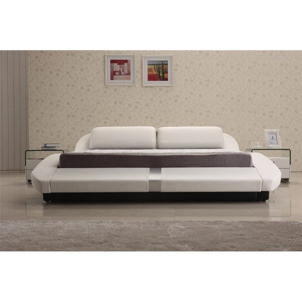 Xlmoebel Polsterbett Luxus Lederdesign Doppelbett in modernem Stil (Bett), Hergestellt in Europa