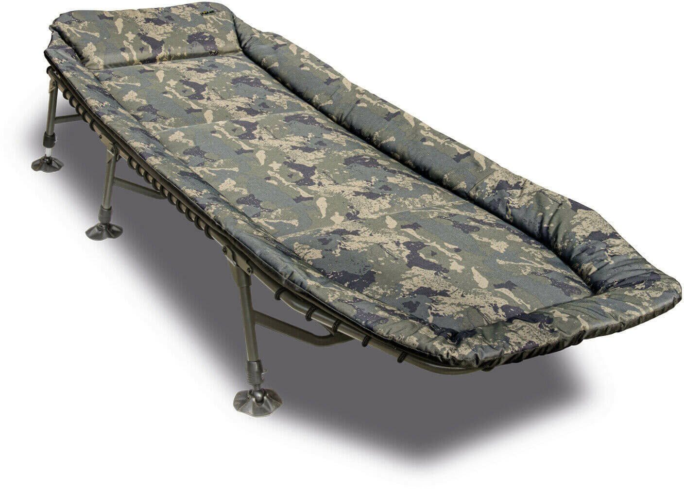 Solar Tackle Angelliege Solar Bedchair 6-Bein Karpfenliege Camo Undercover