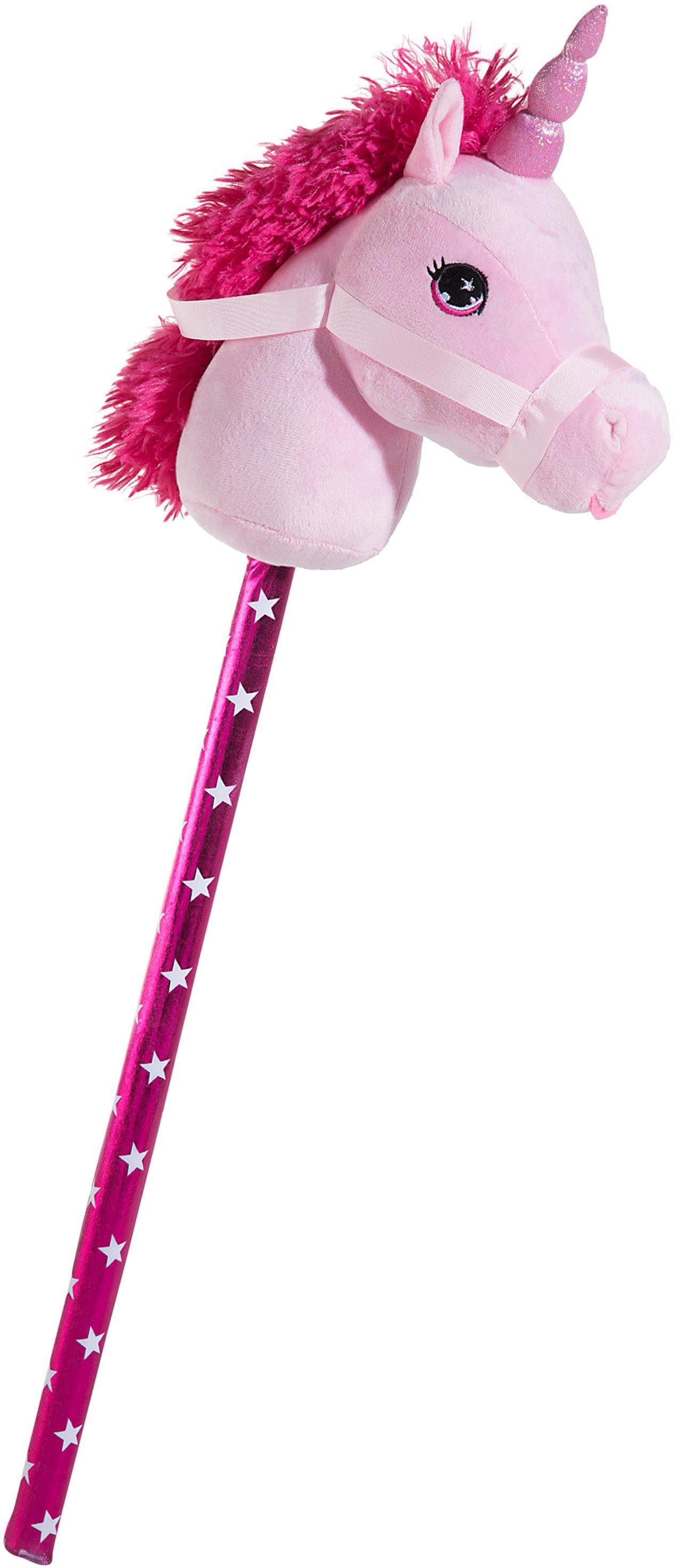 Steckeneinhorn Pink, das Steckenpferd von Heunec