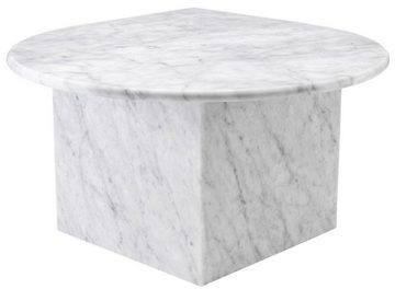 Casa Padrino Couchtisch Luxus Couchtisch Set Weiß - 3 Wohnzimmertische aus hochwertigem Carrara Marmor - Luxus Möbel