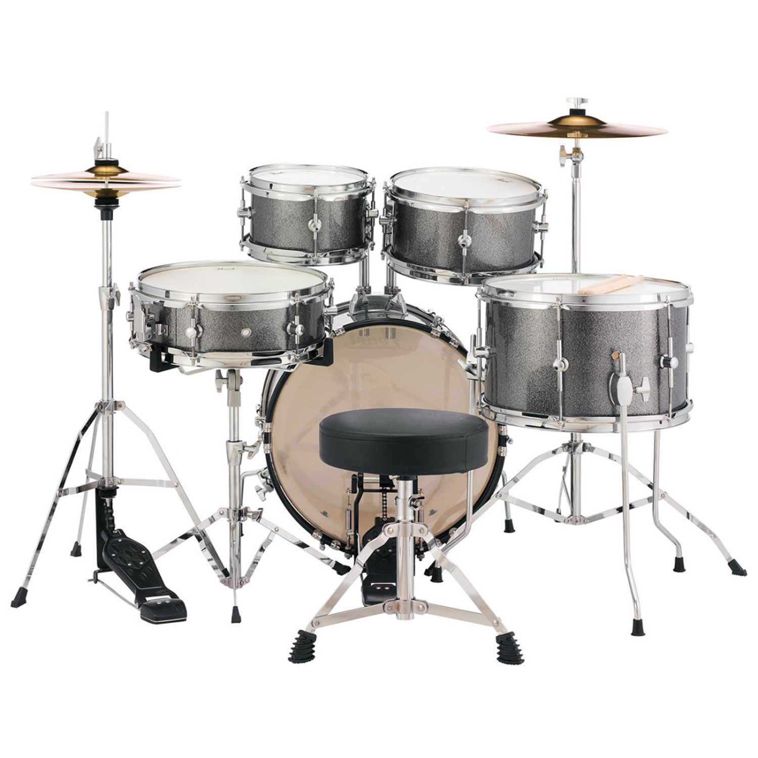 Pearl Drums Schlagzeug Pearl Roadshow RSJ465C-C708 Junior Schlagzeug mit Kopfhörer u. Sticks