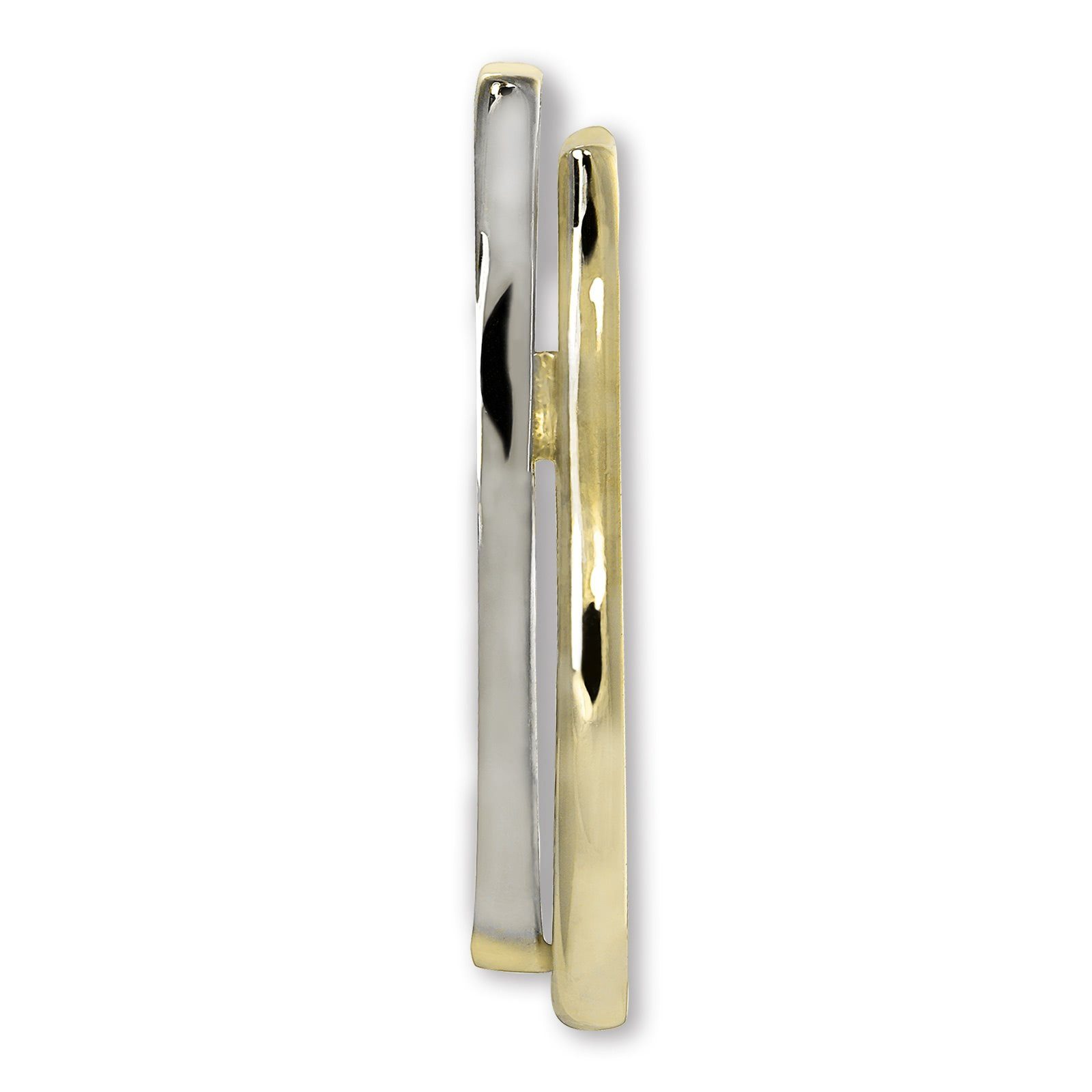 GoldDream Paar Creolen GoldDream Creole Wellen zweifarbig (Creolen), Damen günstig online kaufen