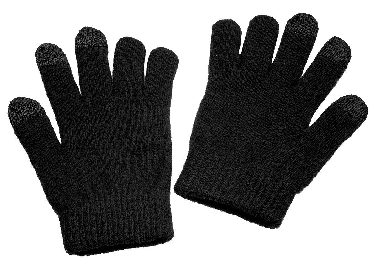 yayago Strickhandschuhe Handy Tablet Fingerhandschuhe für Apple iPhones und iPads geeignet Touchscreen geeignet, teilweise leitfähig, für alle Apple iPhones