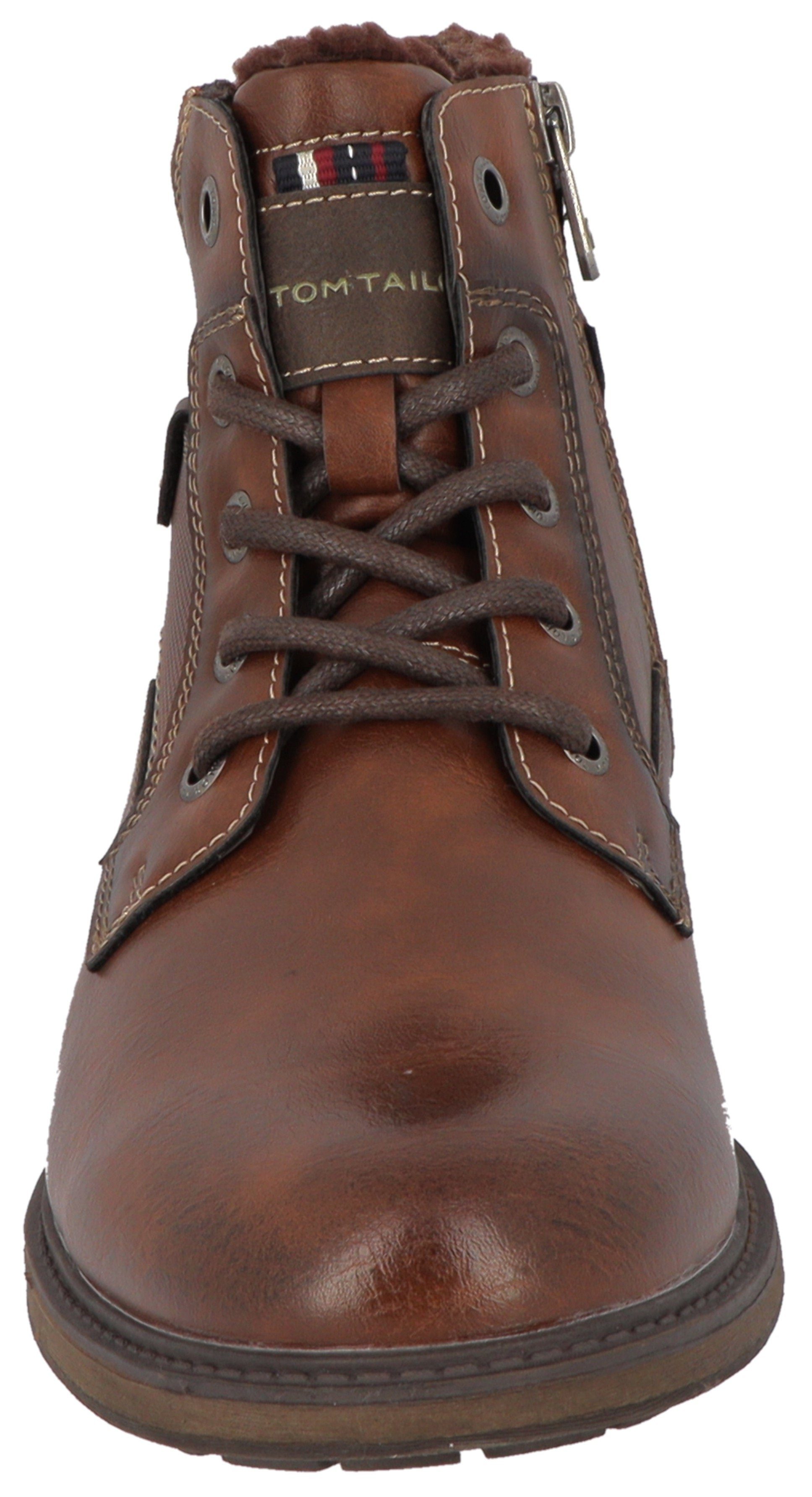 TOM TAILOR Winterboots mit Logoschriftzügen, Weite G