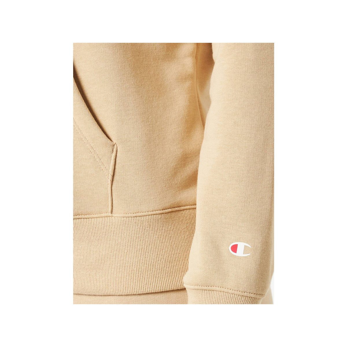 Champion Sweatshirt braun passform textil (1-tlg)