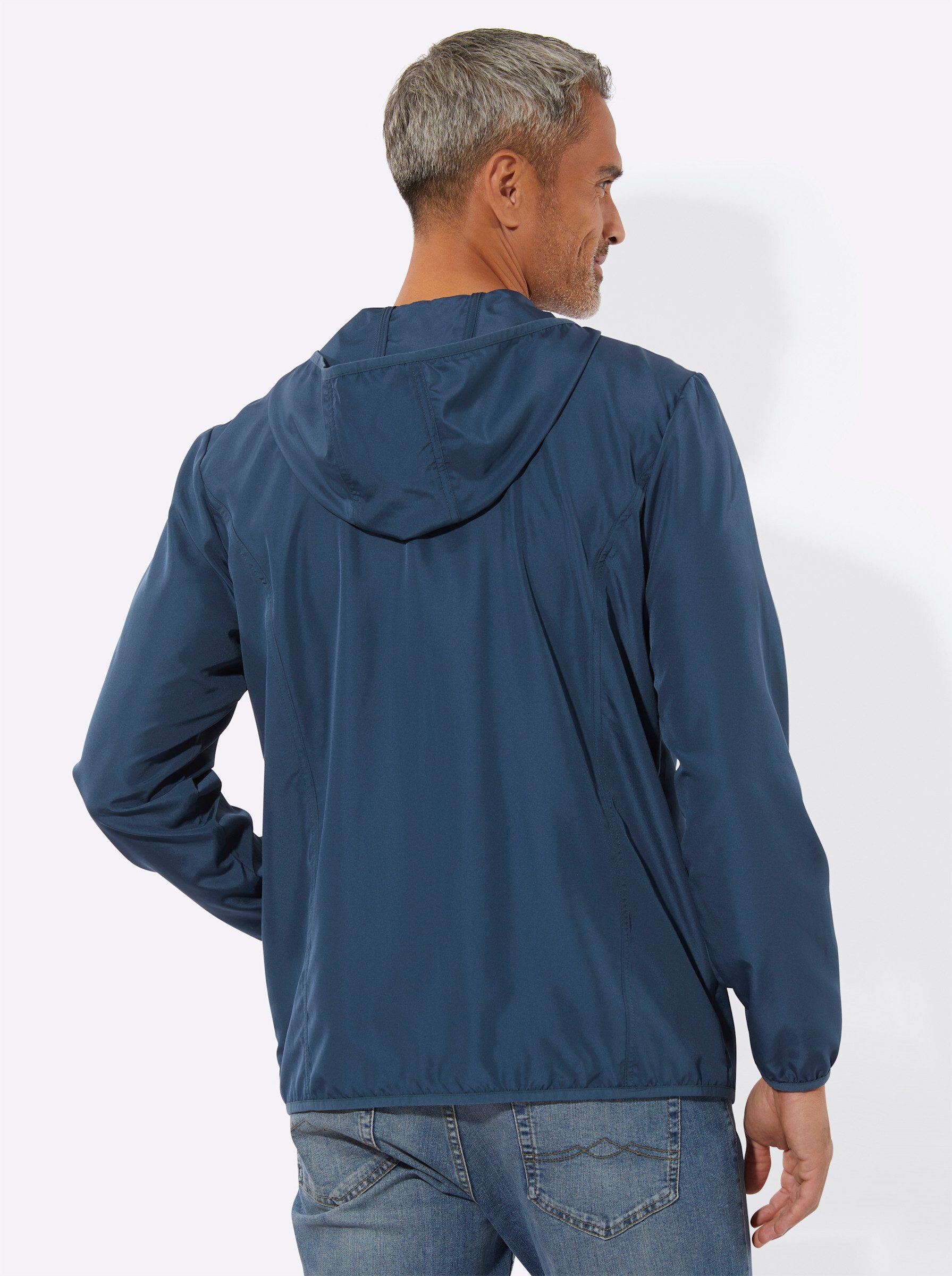 Sieh an! Trainingsjacke Regenjacke Langarm Länge ca. 74 cm