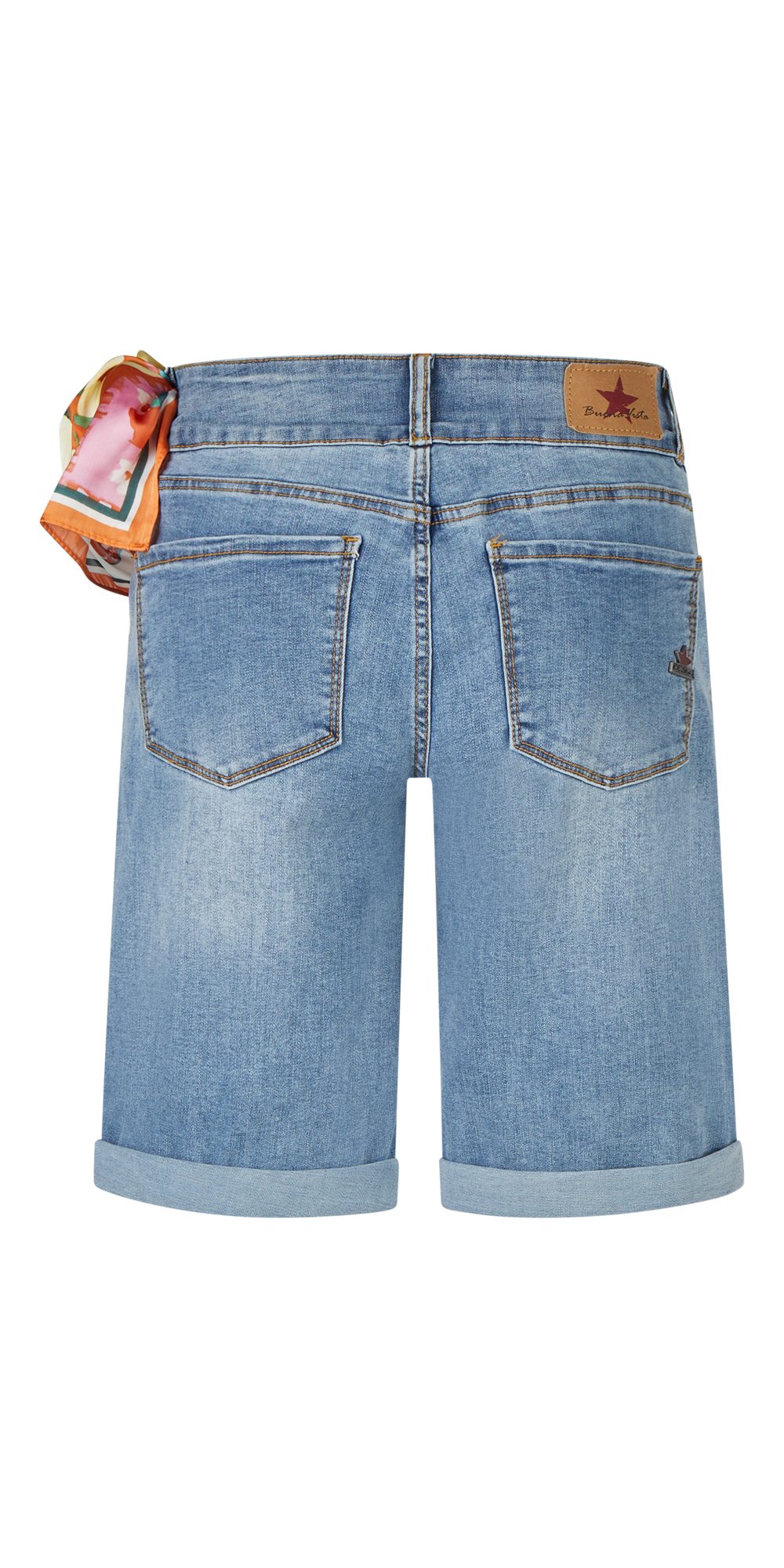 Buena Vista Stretch-Jeans BUENA VISTA TUMMYLESS SHORT bright denim BV B5777 410 T.4478 - Stretch
