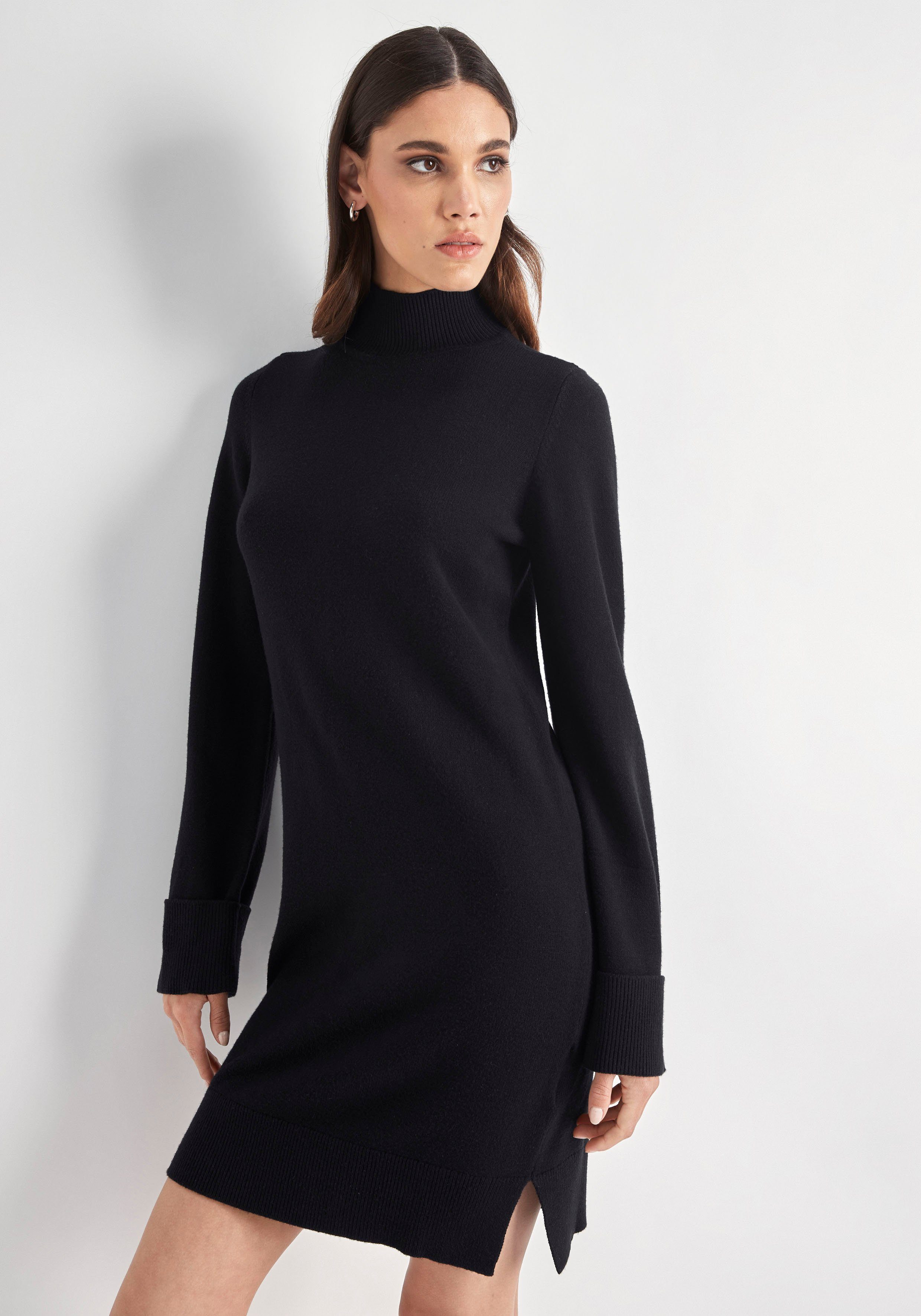 HECHTER PARIS Strickkleid Schwarz in Qualität hochwertiger