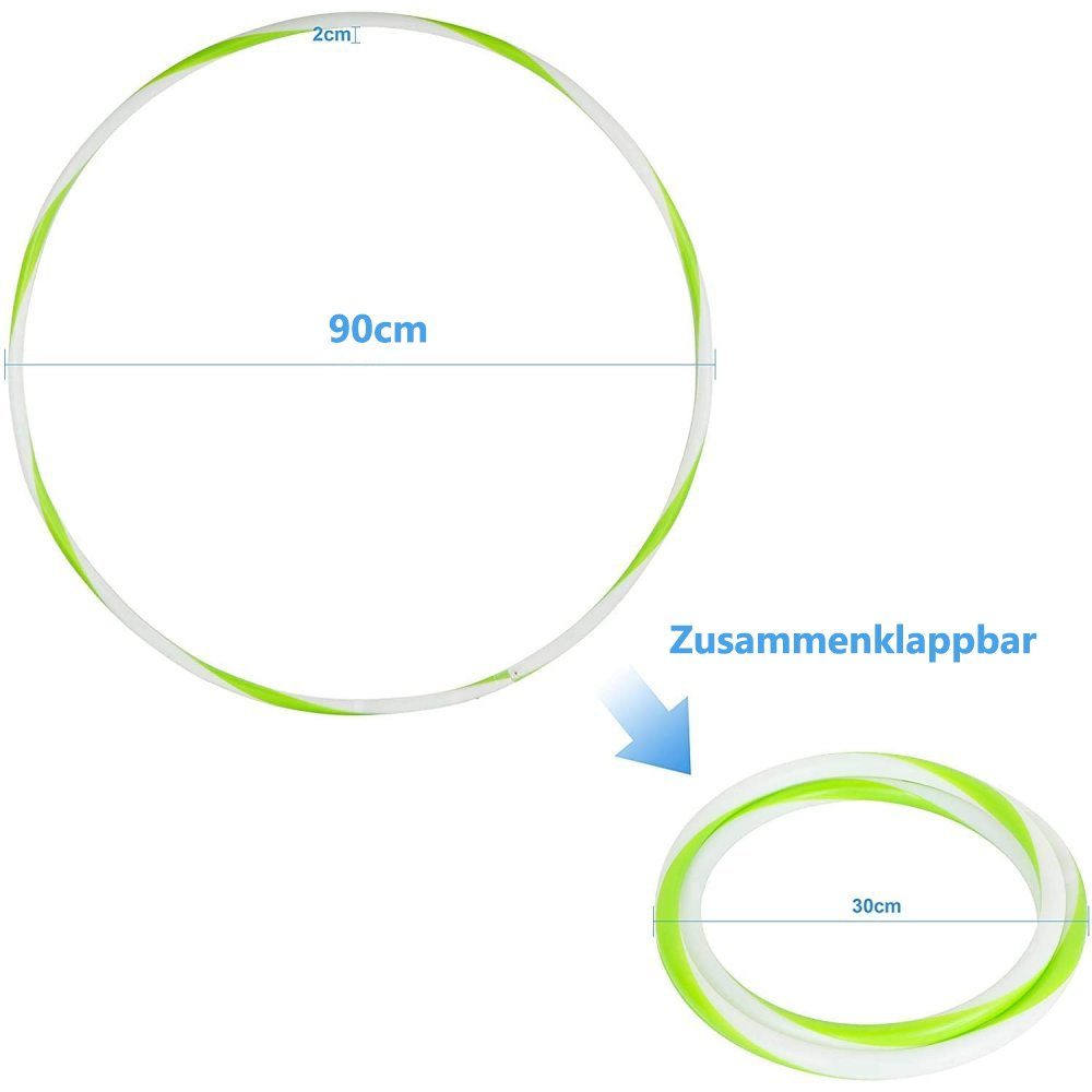 Led Hula-Hoop-Reifen Hula-Hoop-Reifen GelldG Übung Hula Gewichtsreduktion für Hoops