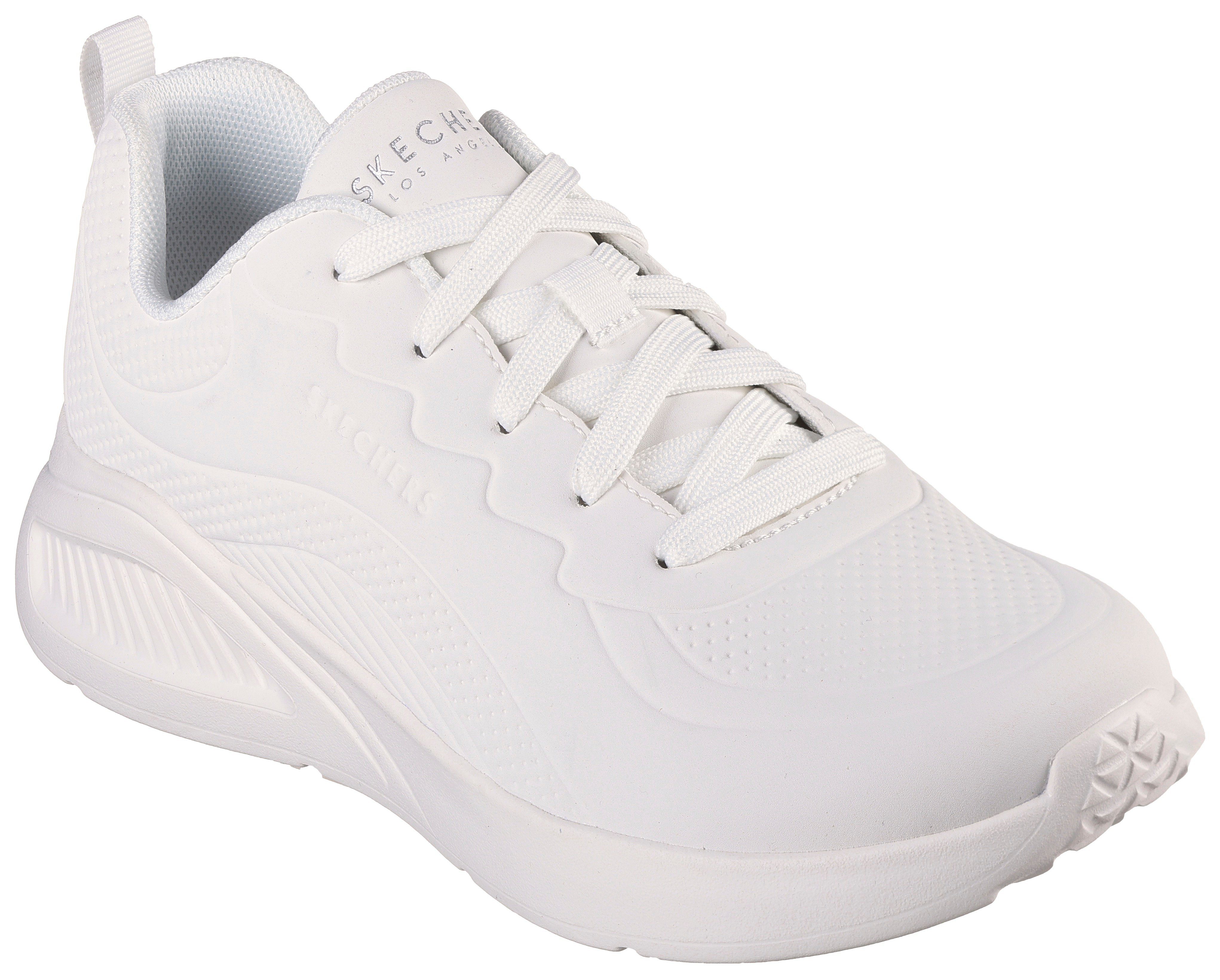 Skechers UNO LITE Sneaker im monochromen Look, Freizeitschuh, Halbschuh, Schnürschuh