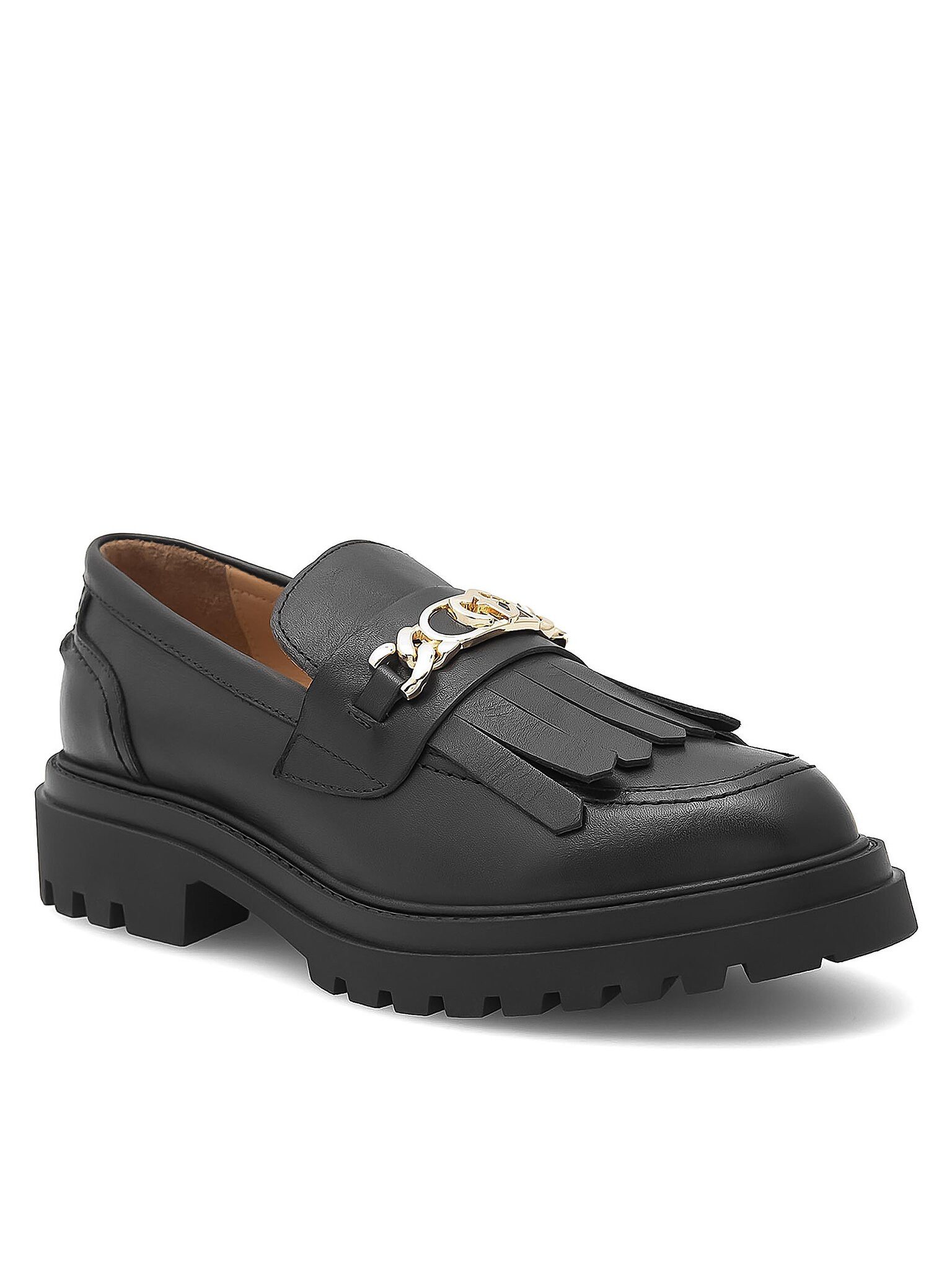 Eva Minge Slipper Damen ANGE-1018 Schwarz Slipper