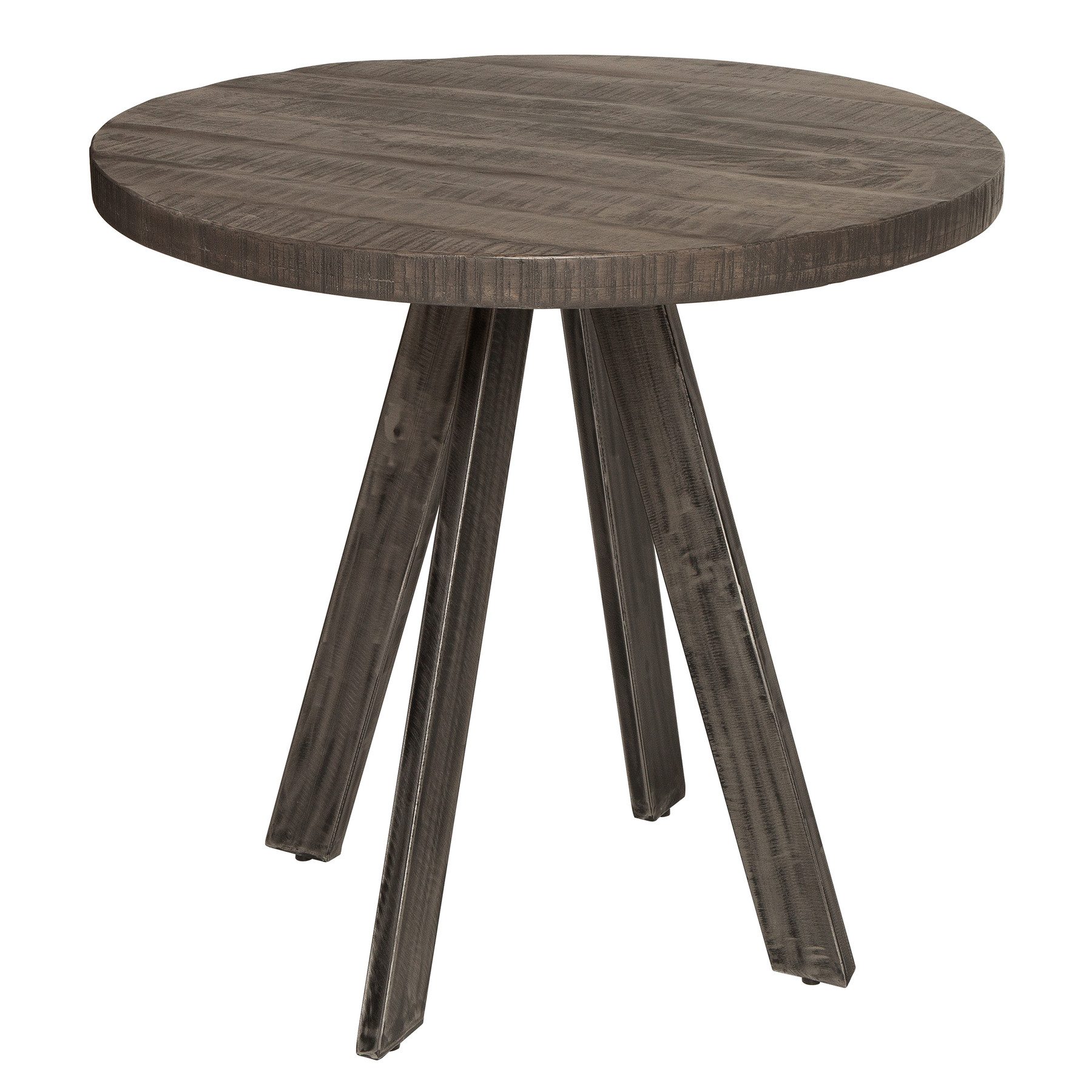 riess-ambiente Esstisch IRON CRAFT 80cm grau, Massivholz · Küchentisch · ru günstig online kaufen