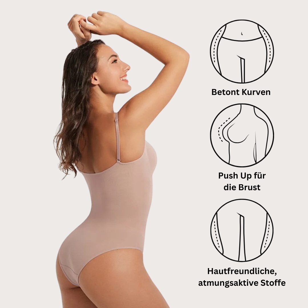 4femm Shaping-Body Snatched Shapewear Bodysuit - Formender Body für Bauchweg-Effekt – Bild 5 von 5