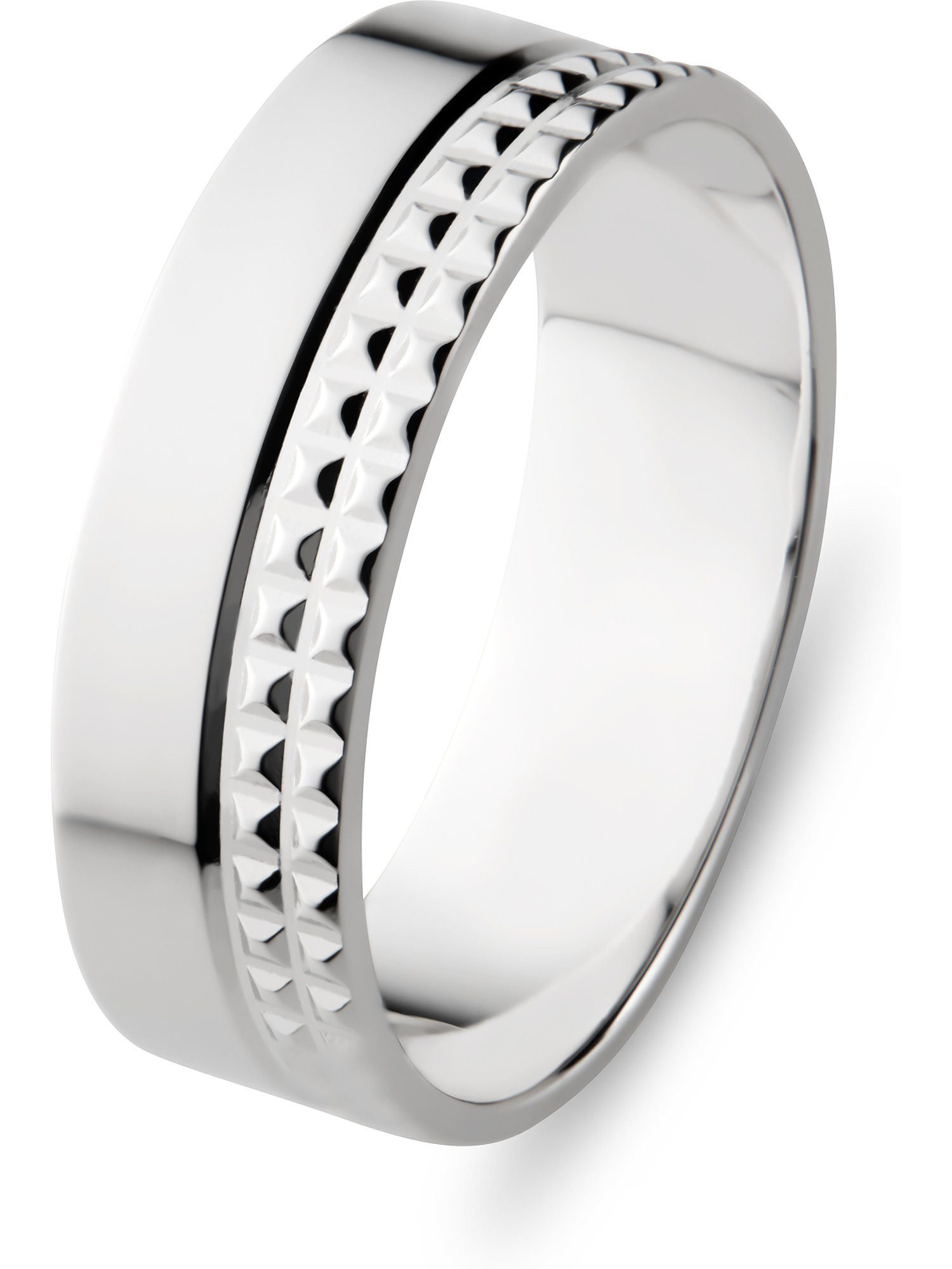 CHRIST Fingerring CHRIST Herren-Herrenring 925er Silber, recycelt