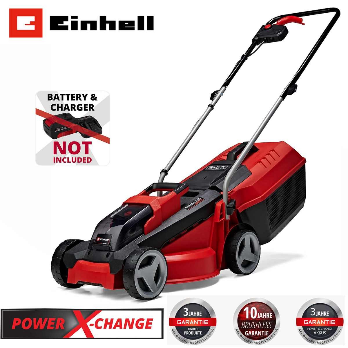 Einhell Akkurasenmäher City Akku-Rasenmäher GE-CM 18/30 Li-Solo 18 V, 30 cm günstig online kaufen