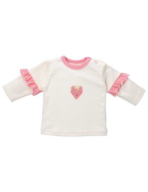 Baby Sweets Langarmshirt & Hose Set Erdbeeren Rüschen (1-tlg., 2 Teile)