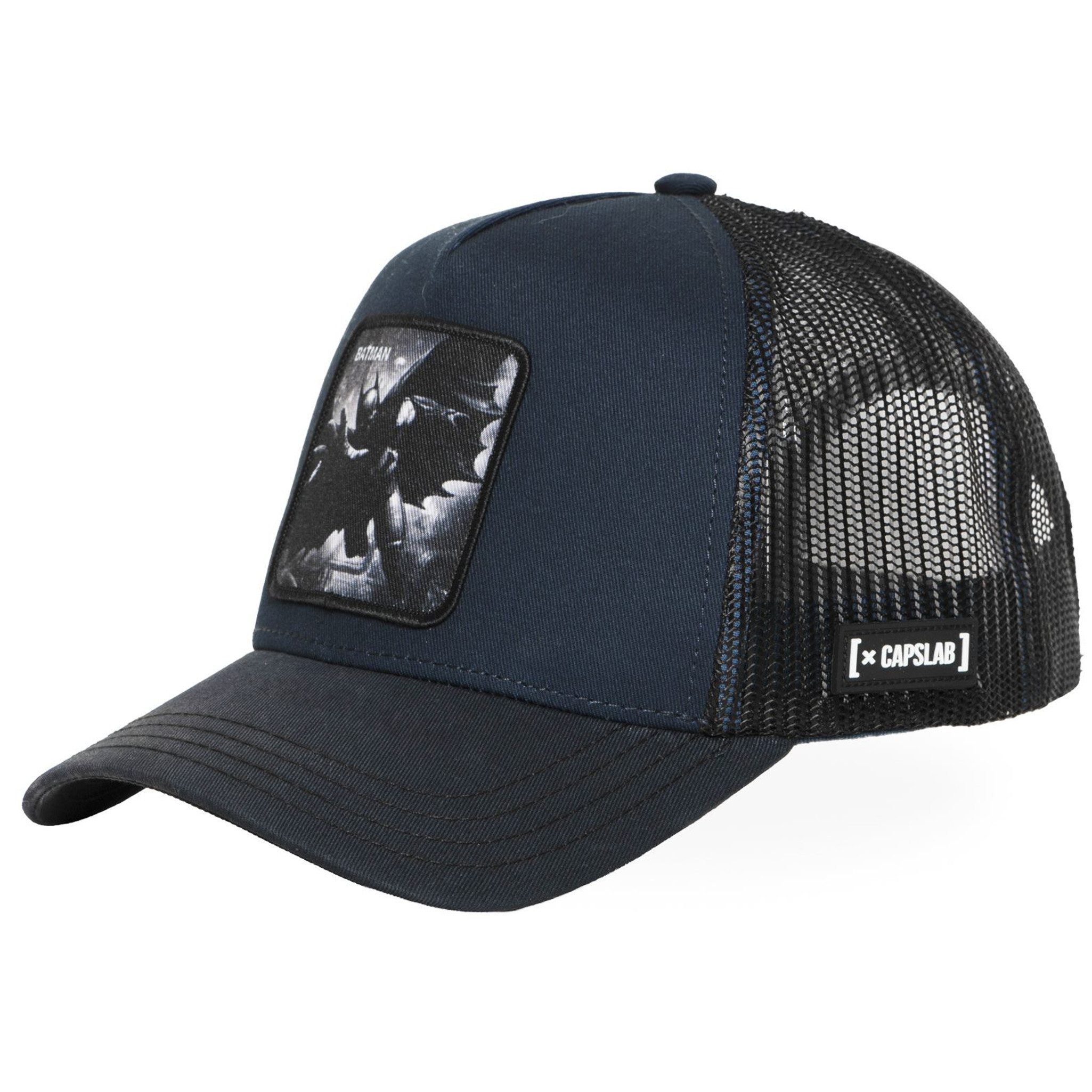 Capslab Trucker Cap CAPSLAB Trucker Cap - BY FREEGUN DC COMICS BATMAN 4 Dark (Basecap, Basecap, Meshcap, Trucker Kappe)