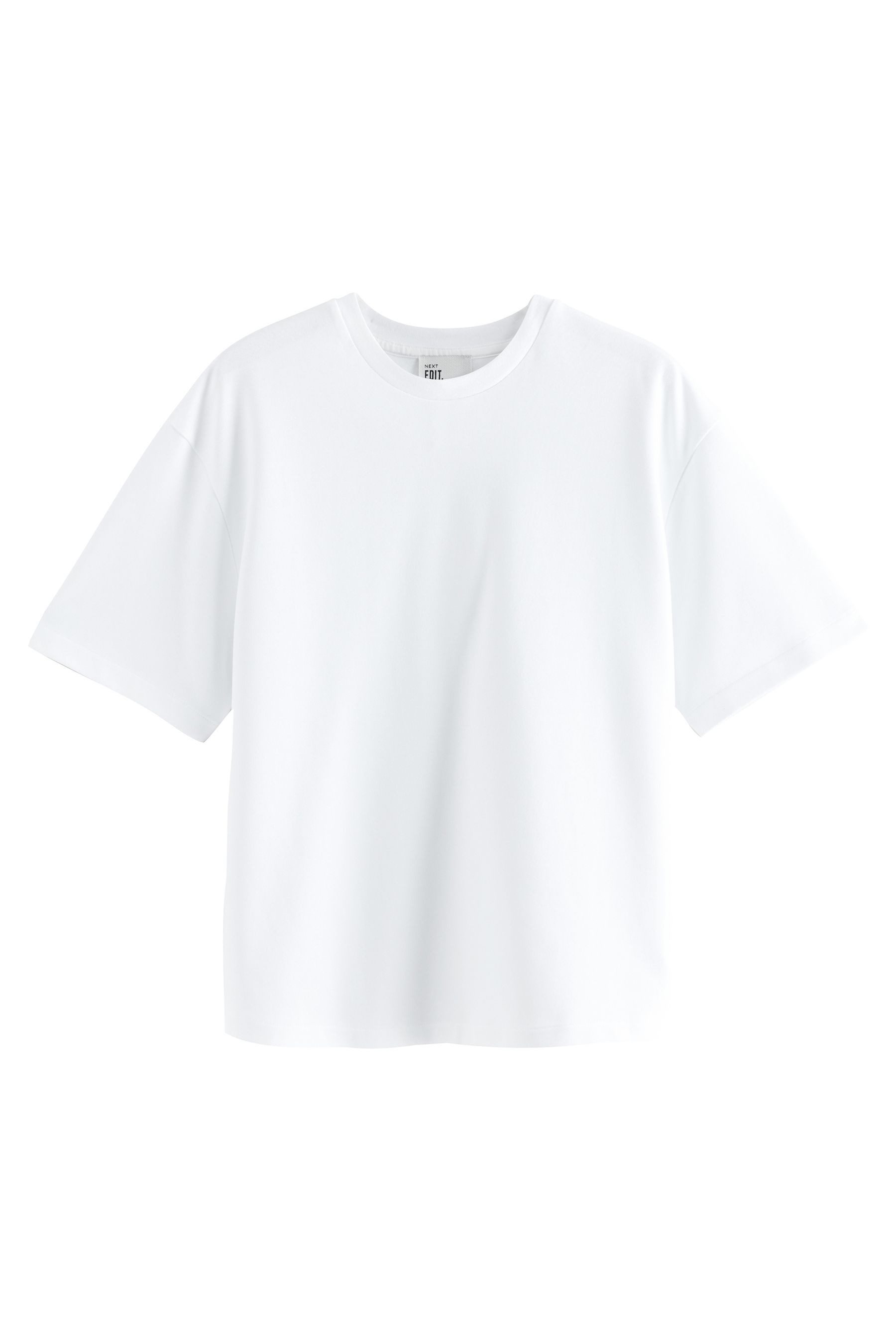 Next T-Shirt Edit Verkürztes Poly T-Shirt günstig online kaufen