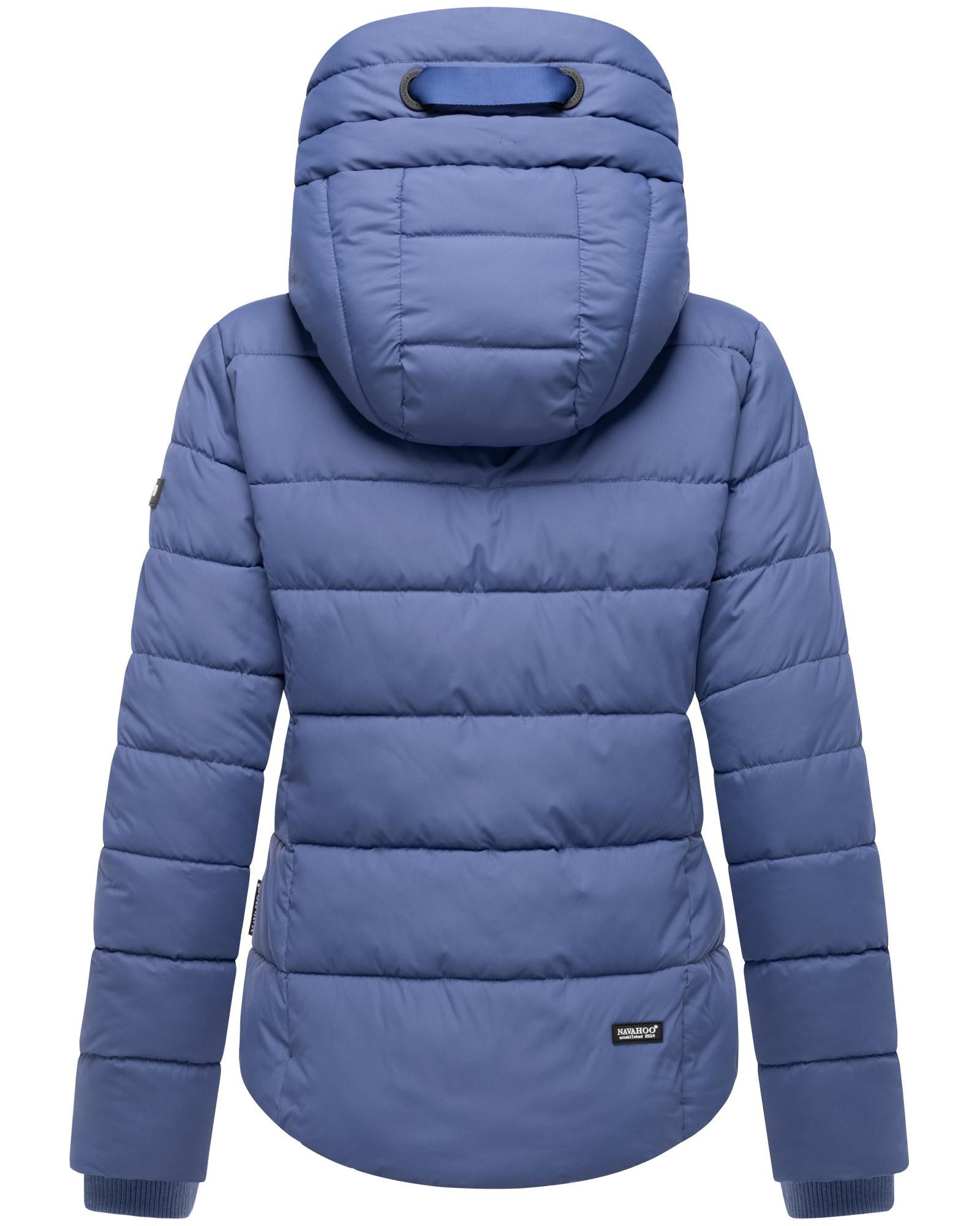 Navahoo Steppjacke Amayaa stylische Damen Winterjacke mit coolen Applikationen
