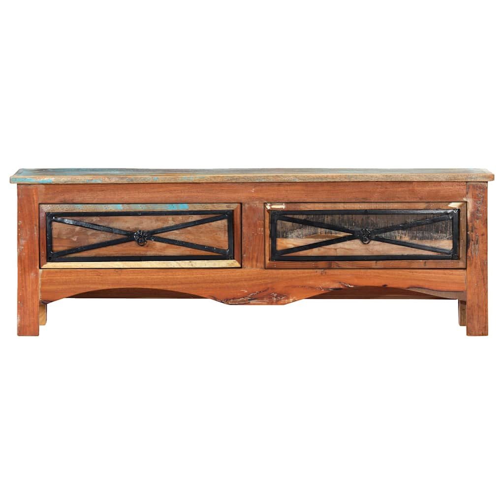 vidaXL TV-Schrank TV-Schrank 120x30x40 cm Altholz Massiv
