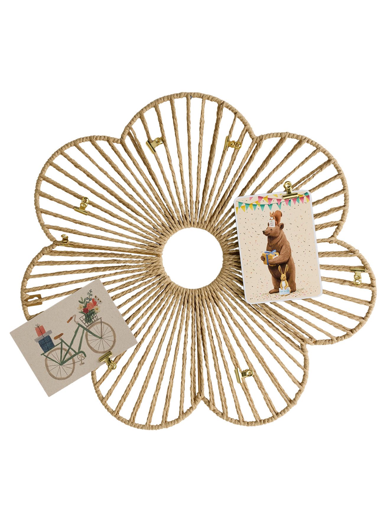 vertbaudet Messlatte Kinderzimmer Foto-Pinnwand BLUME, aus Papierfaser günstig online kaufen