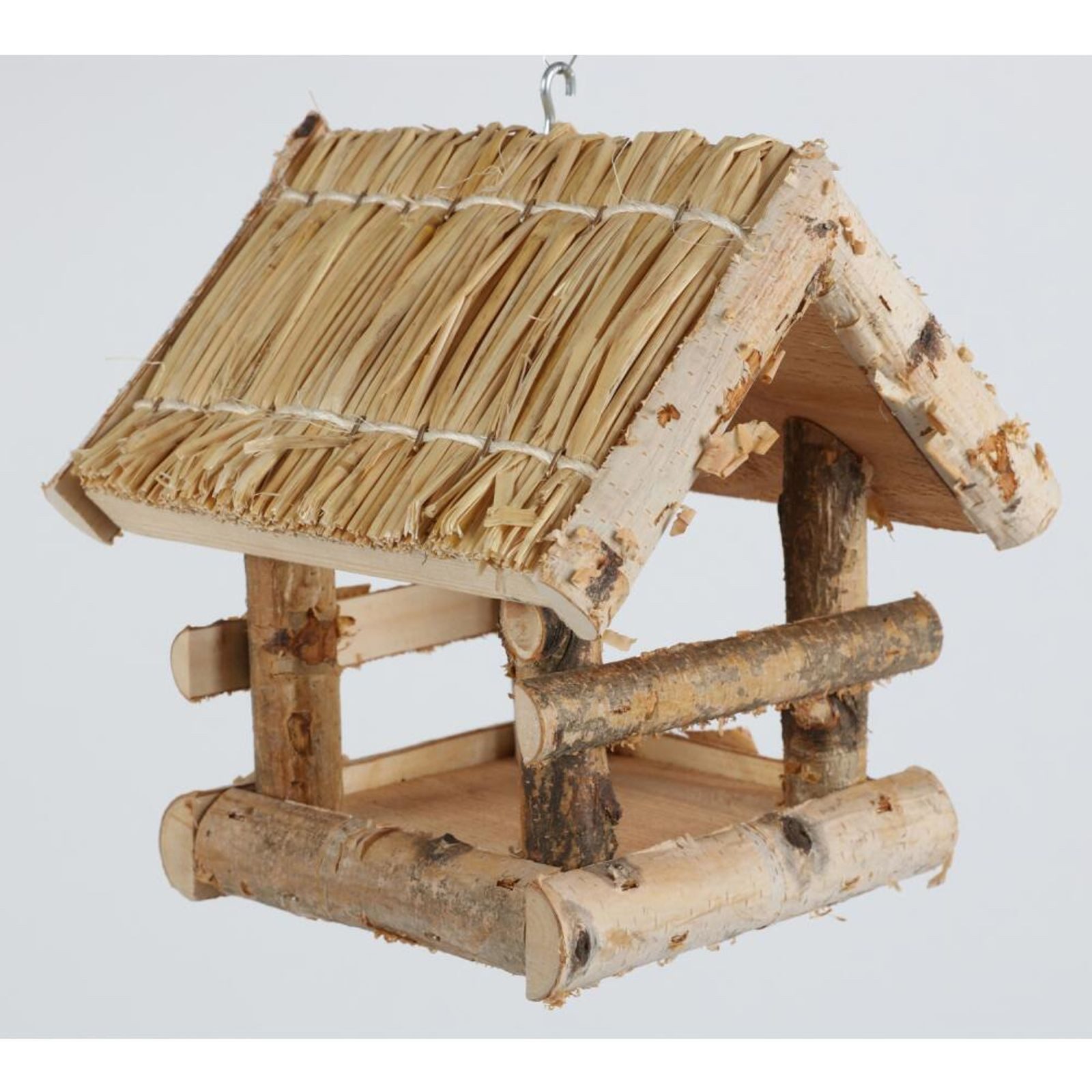 dobar Vogelhaus Vogelfutterhaus Spender Nuss Nahrung Winter Wildvögel Nüsse Streu