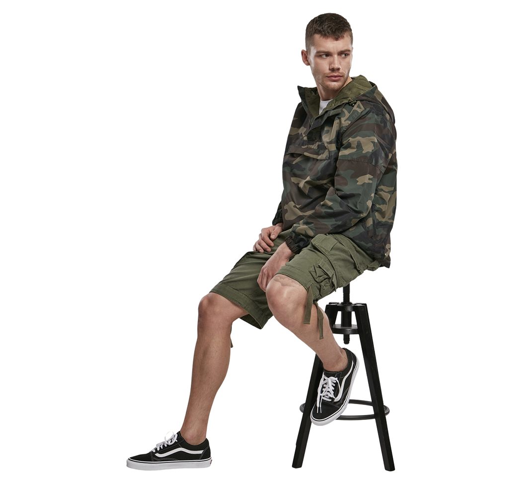 Brandit Cargohose Herren Bermuda Cargo Shorts knielang Kurze Hose Short Gürtel Knielang – Bild 3 von 5